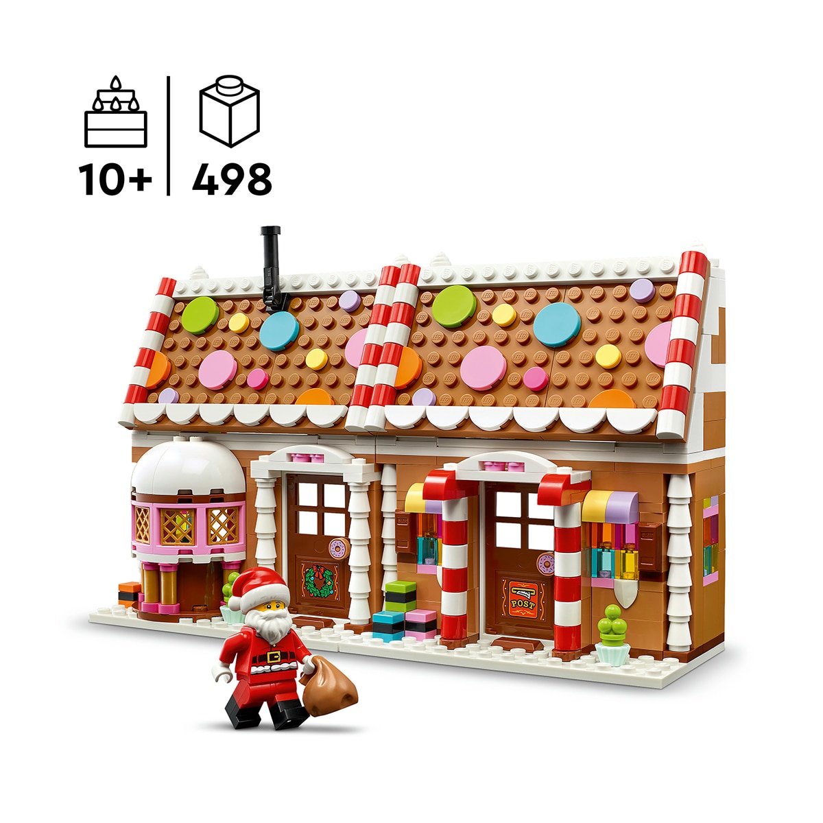 LEGO® Iconic 40809 - Casa Festiva de Gengibre 3