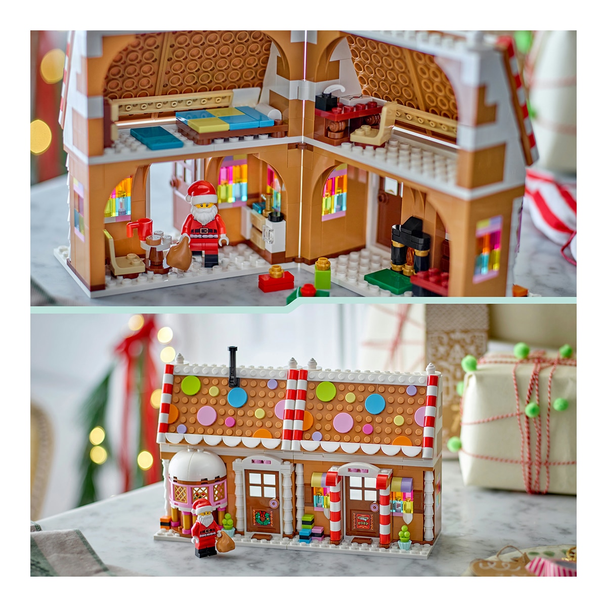 LEGO® Iconic 40809 - Casa Festiva de Gengibre 6