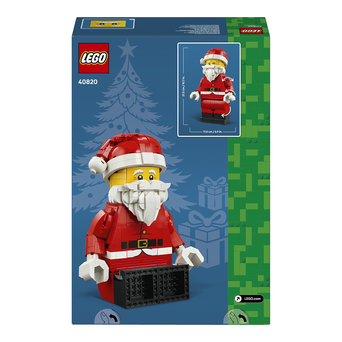 Lego Minifigura de Pai Natal em Tamanho Aumentado 8