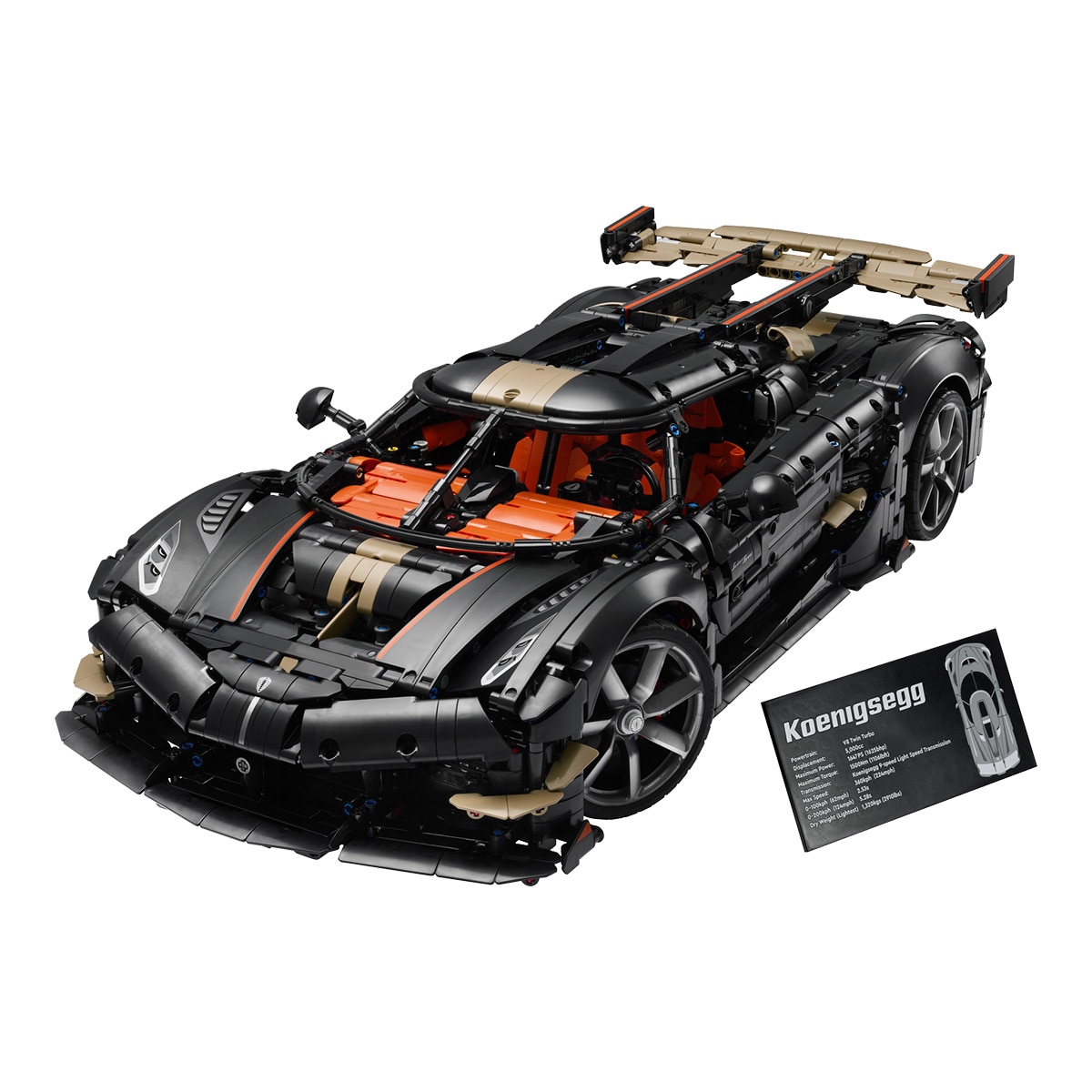 Imagen 8 de Juego de construcción Megacar Koenigsegg Sadair's Spear - LEGO Technic - 42232