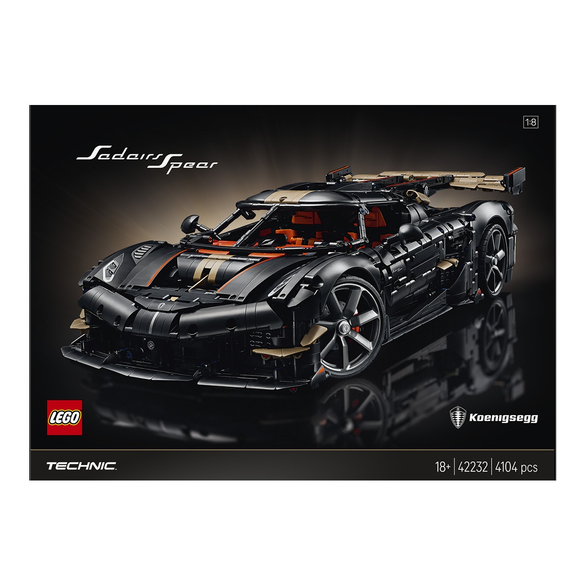 Imagen 9 de Juego de construcción Megacar Koenigsegg Sadair's Spear - LEGO Technic - 42232