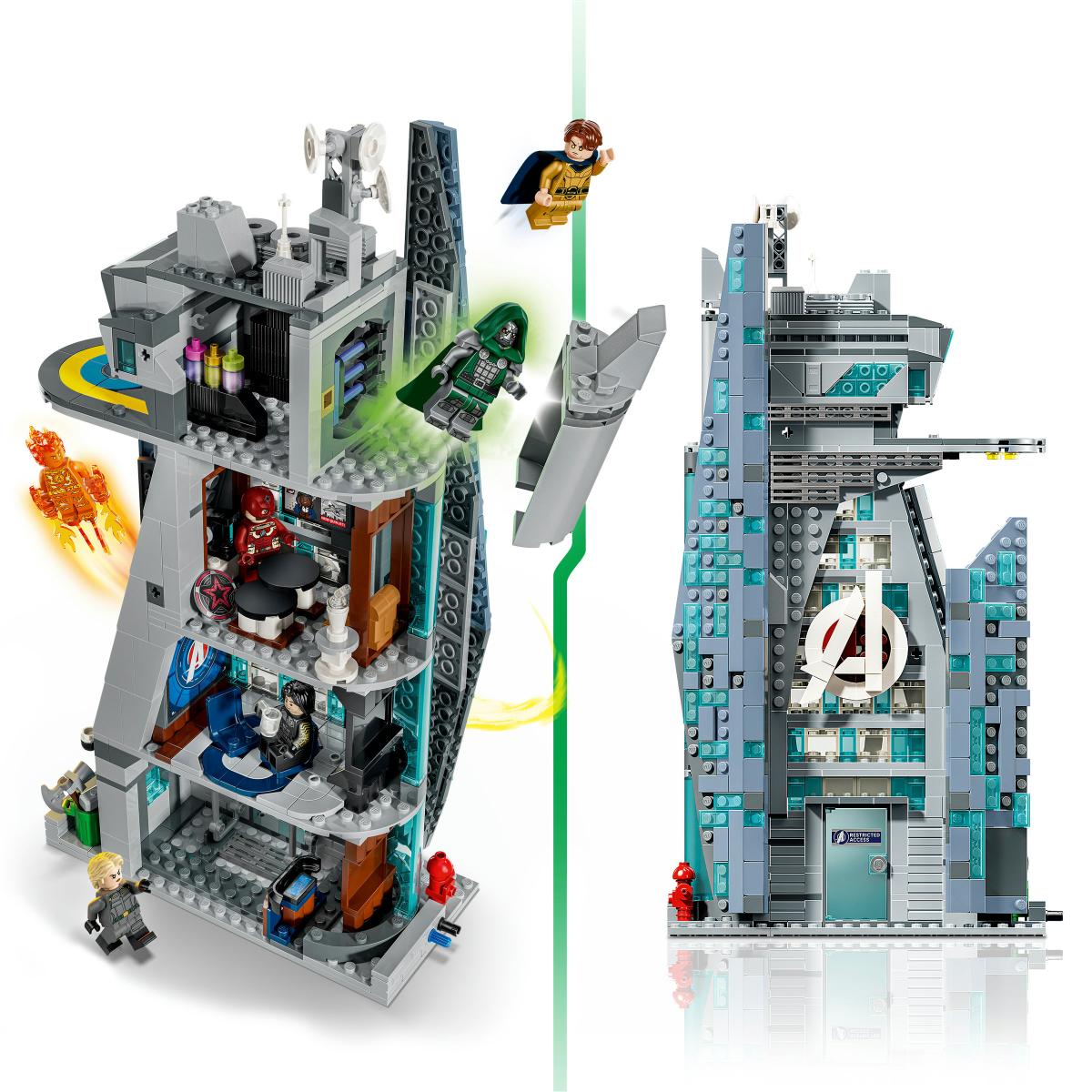 Juego de construcción Nueva Torre Vengadores de Avengers: Doomsday - LEGO Super Heroes Marvel - 76352 4
