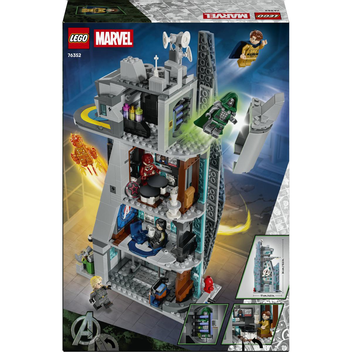 Juego de construcción Nueva Torre Vengadores de Avengers: Doomsday - LEGO Super Heroes Marvel - 76352 8