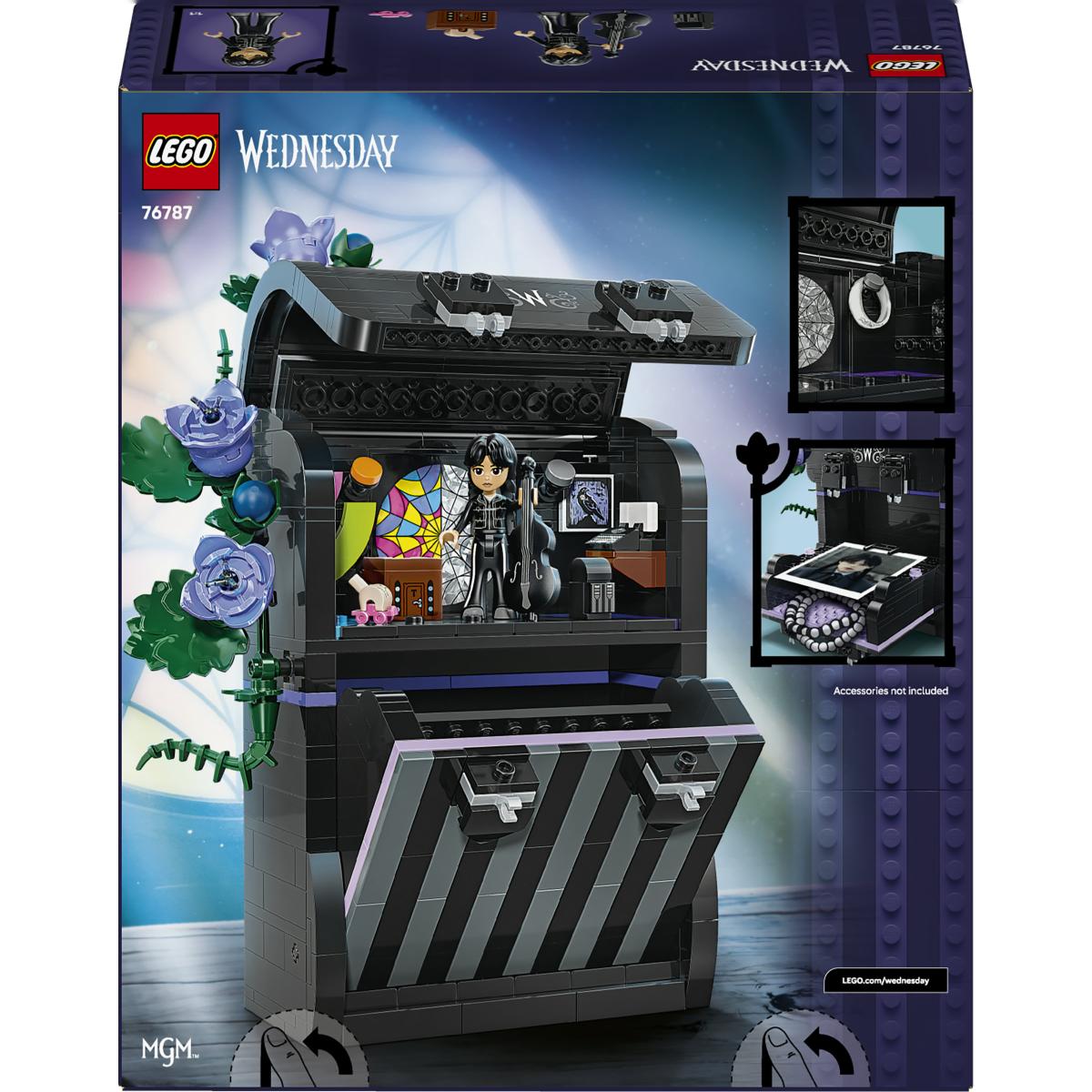 Imagen 8 de Juego de construcción Mochila de Miércoles - LEGO Wednesday - 76787