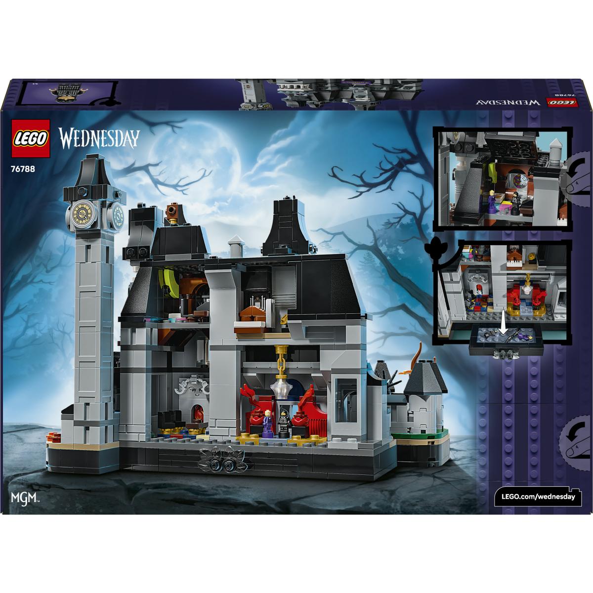 Imagen 8 de Juego de construcción Academia Nunca Más - LEGO Wednesday - 76788