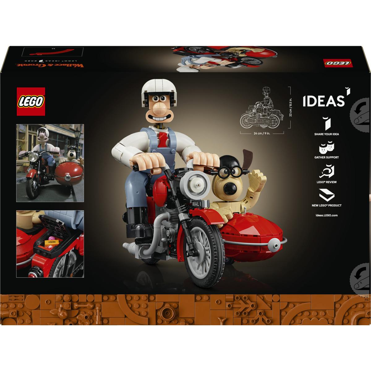 Juego de construcción Wallace & Gromit - LEGO Ideas - 21371 8