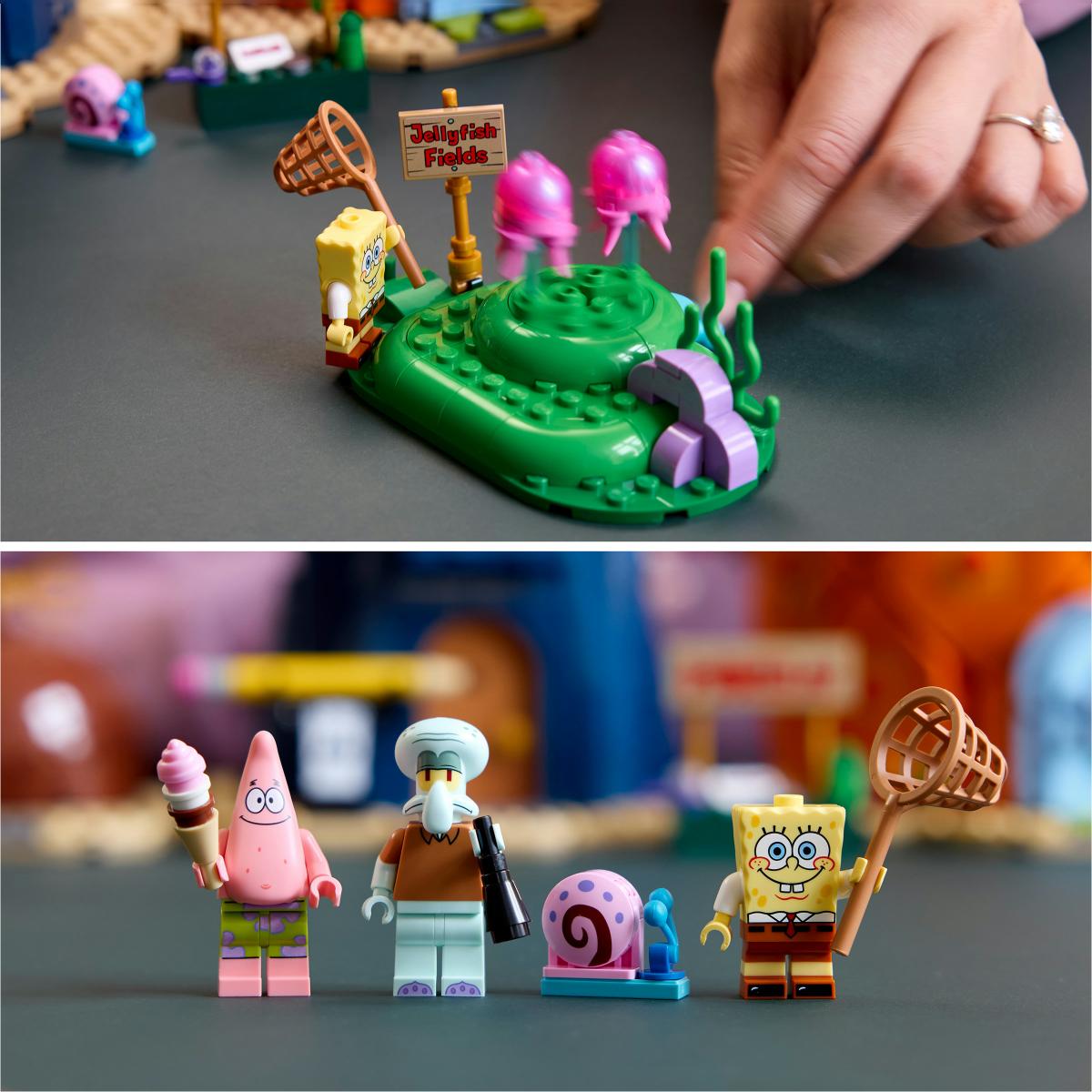 Juego de construcción Bob Esponja Pantalones Cuadrados: Fondo de Bikini - LEGO Icons - 11386 5