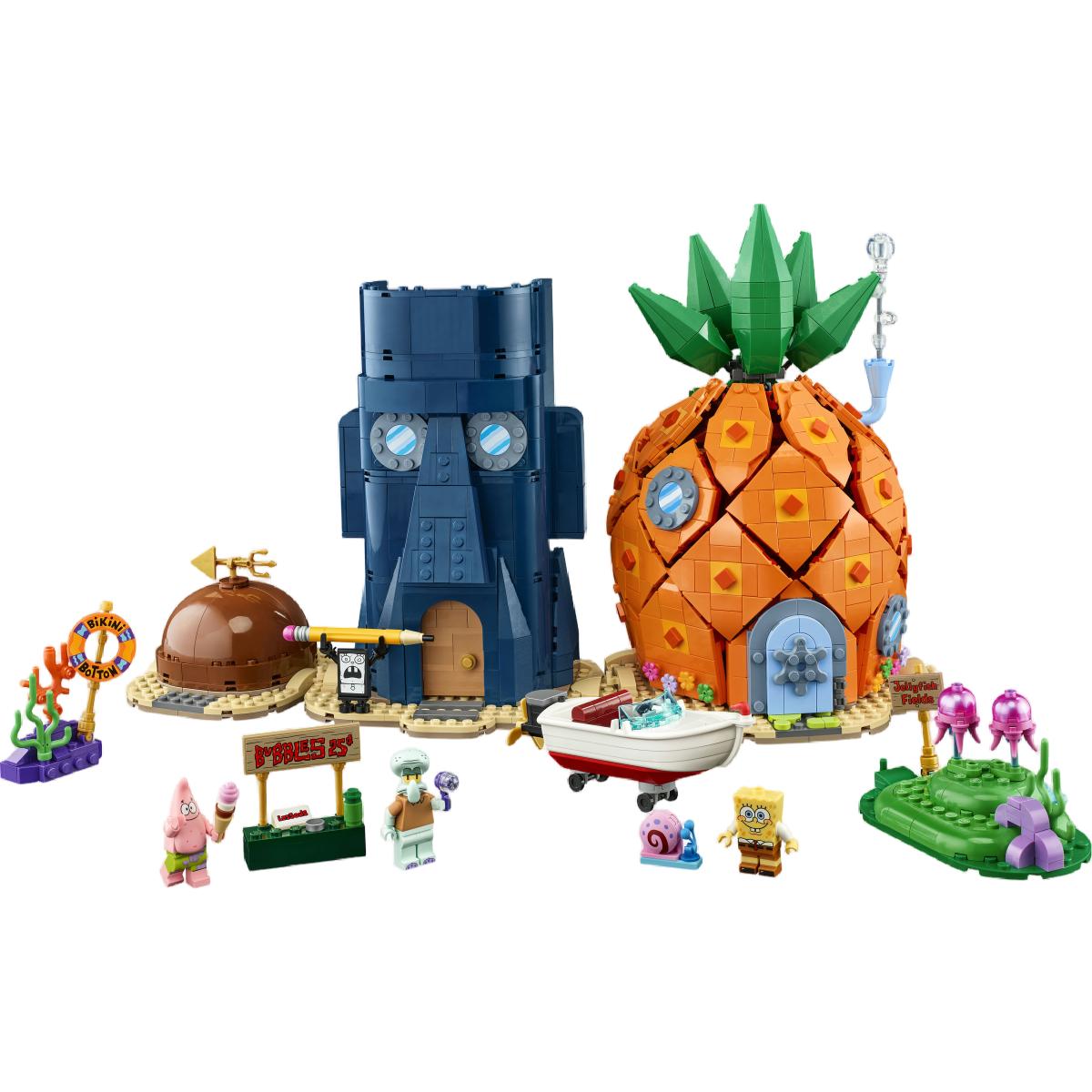 Juego de construcción Bob Esponja Pantalones Cuadrados: Fondo de Bikini - LEGO Icons - 11386 6