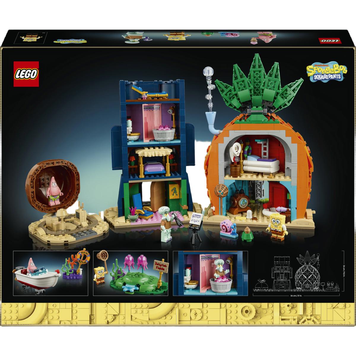 Juego de construcción Bob Esponja Pantalones Cuadrados: Fondo de Bikini - LEGO Icons - 11386 7