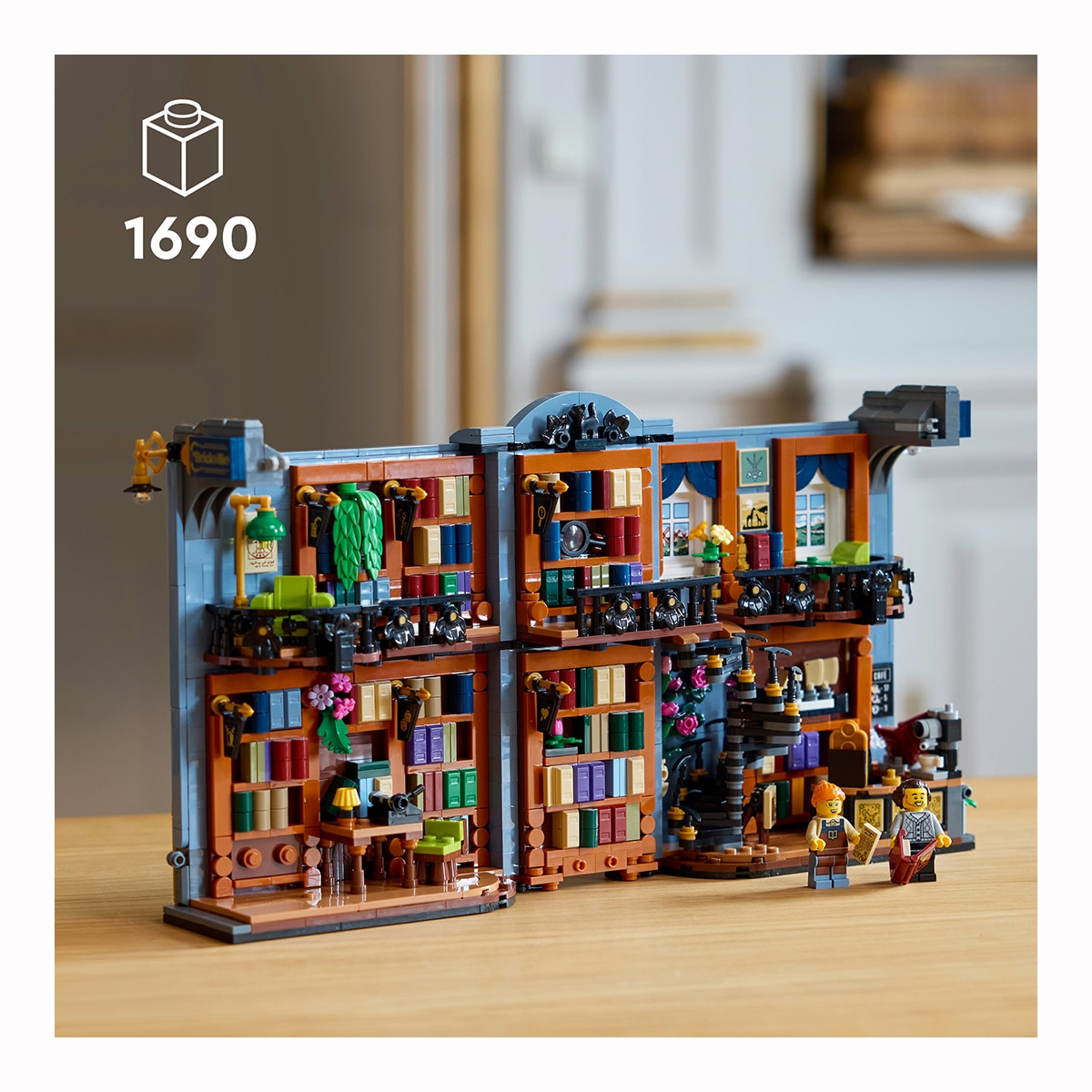 Imagen 3 de Juego de construcción Rincón entre Libros: Librería - LEGO Icons - 11379