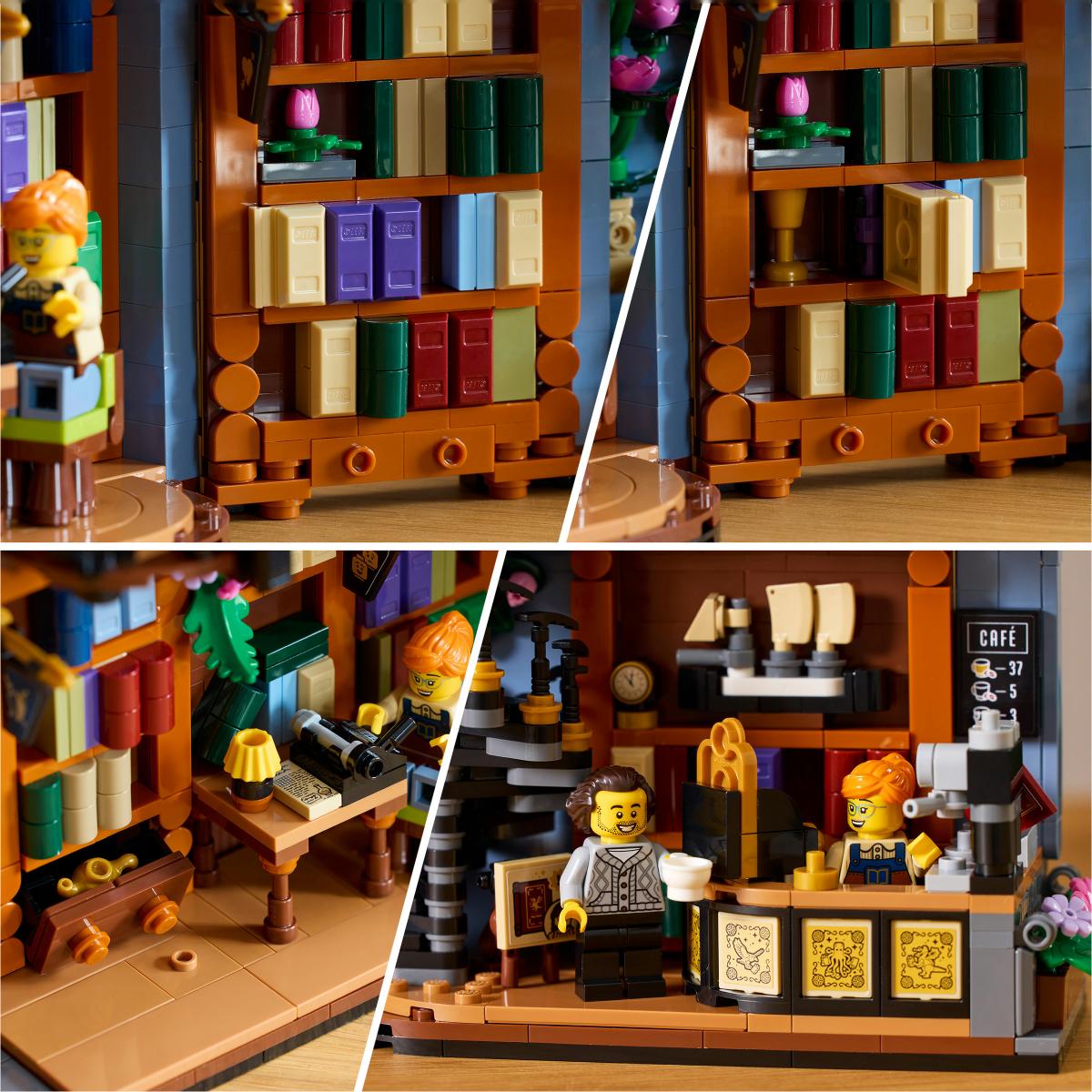 Imagen 6 de Juego de construcción Rincón entre Libros: Librería - LEGO Icons - 11379