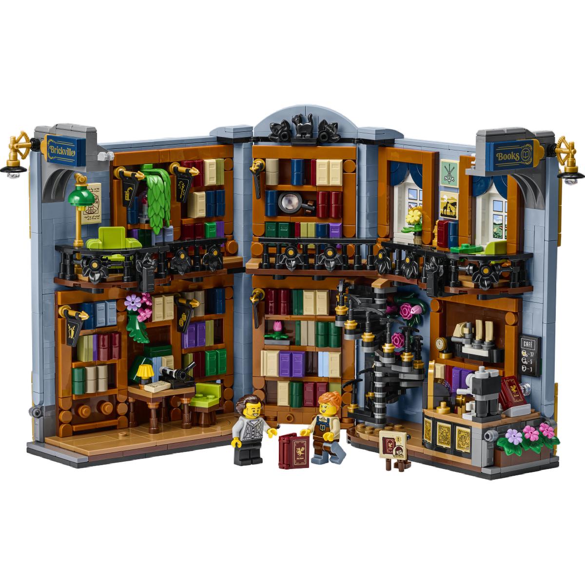 Imagen 7 de Juego de construcción Rincón entre Libros: Librería - LEGO Icons - 11379