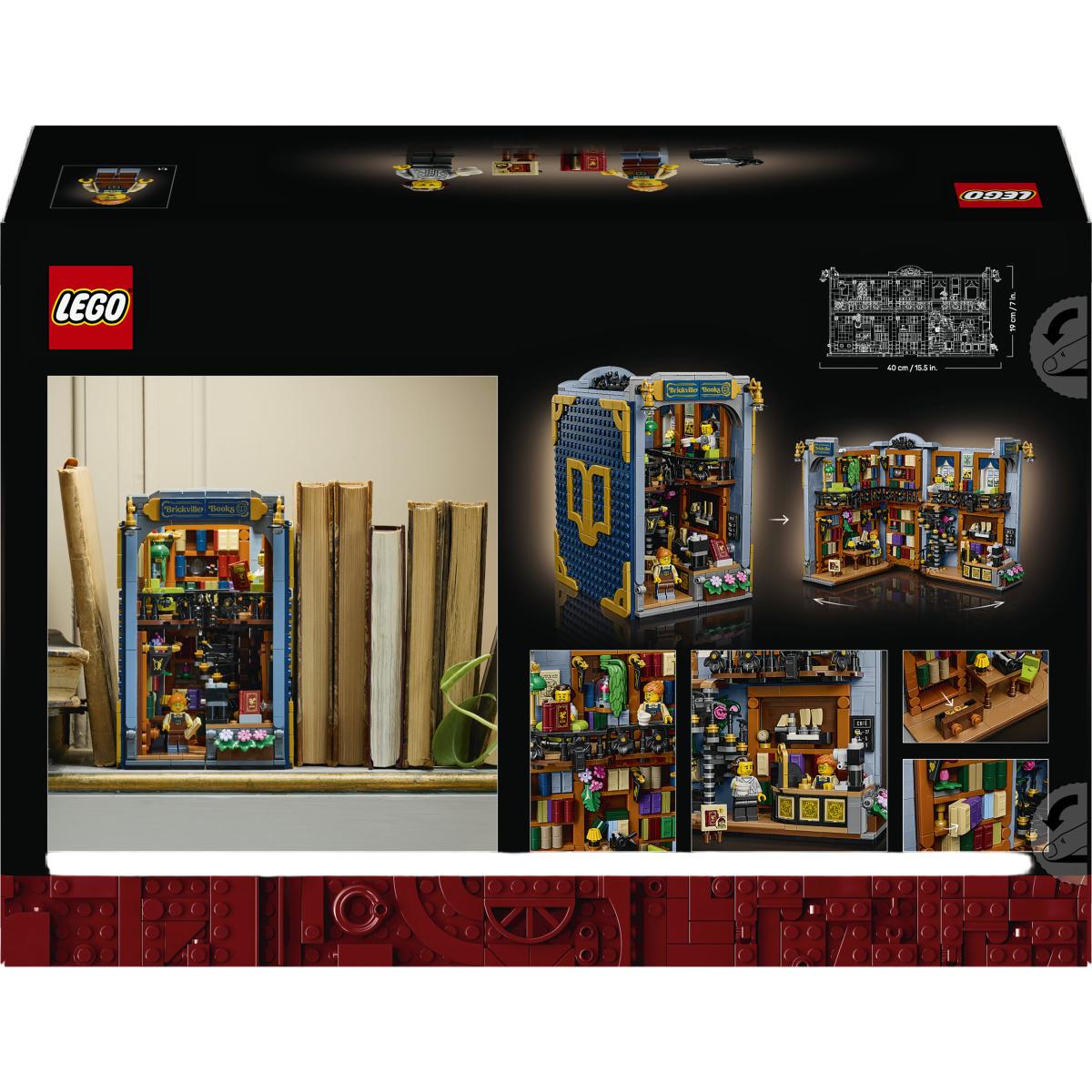 Imagen 8 de Juego de construcción Rincón entre Libros: Librería - LEGO Icons - 11379