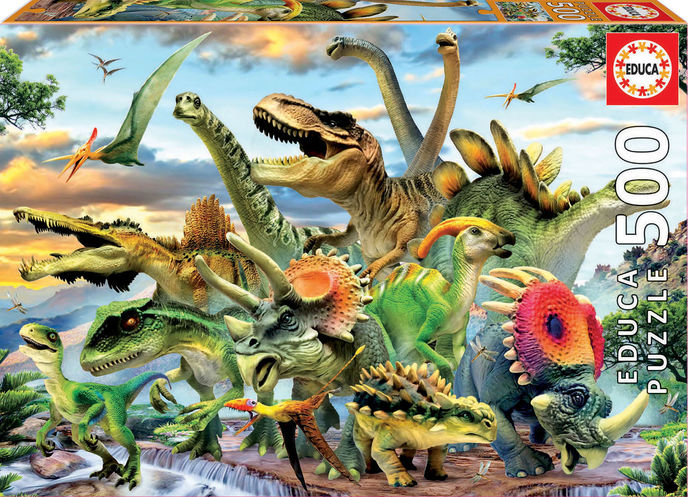 Puzzle 500 piezas Educa Borrás modelos surtidos 20