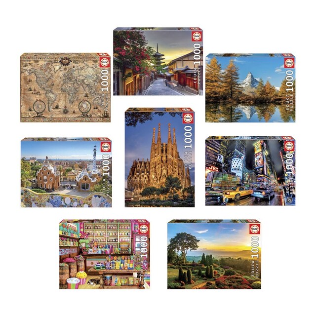Imagen 0 de Puzzles 1000 Piezas Educa Borrás modelos surtidos