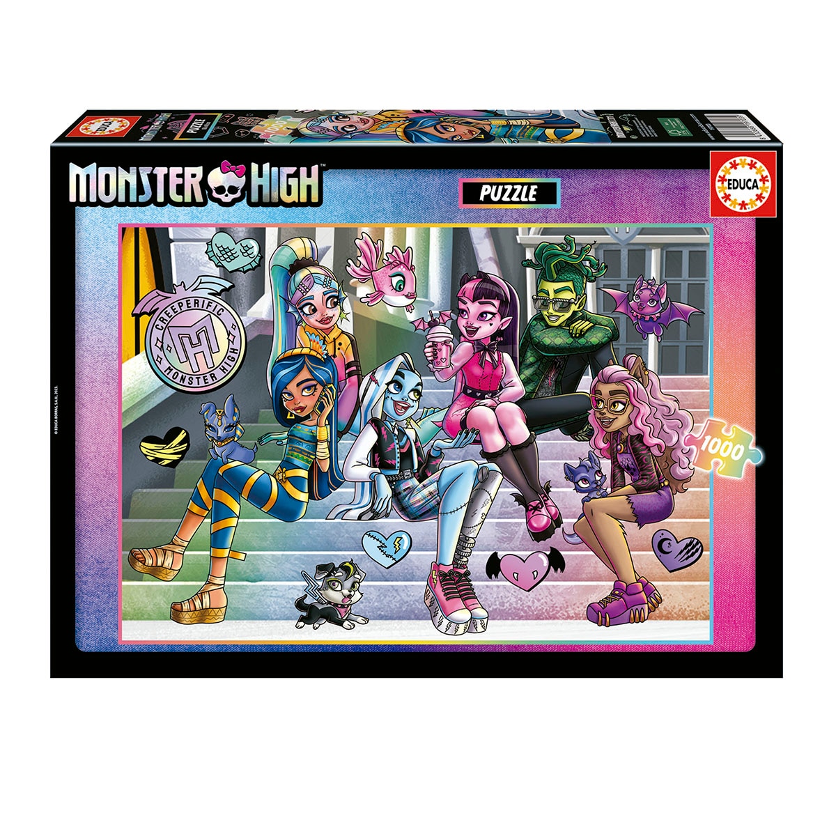 Puzzle 1000 Piezas Monster High Educa Borrás 1