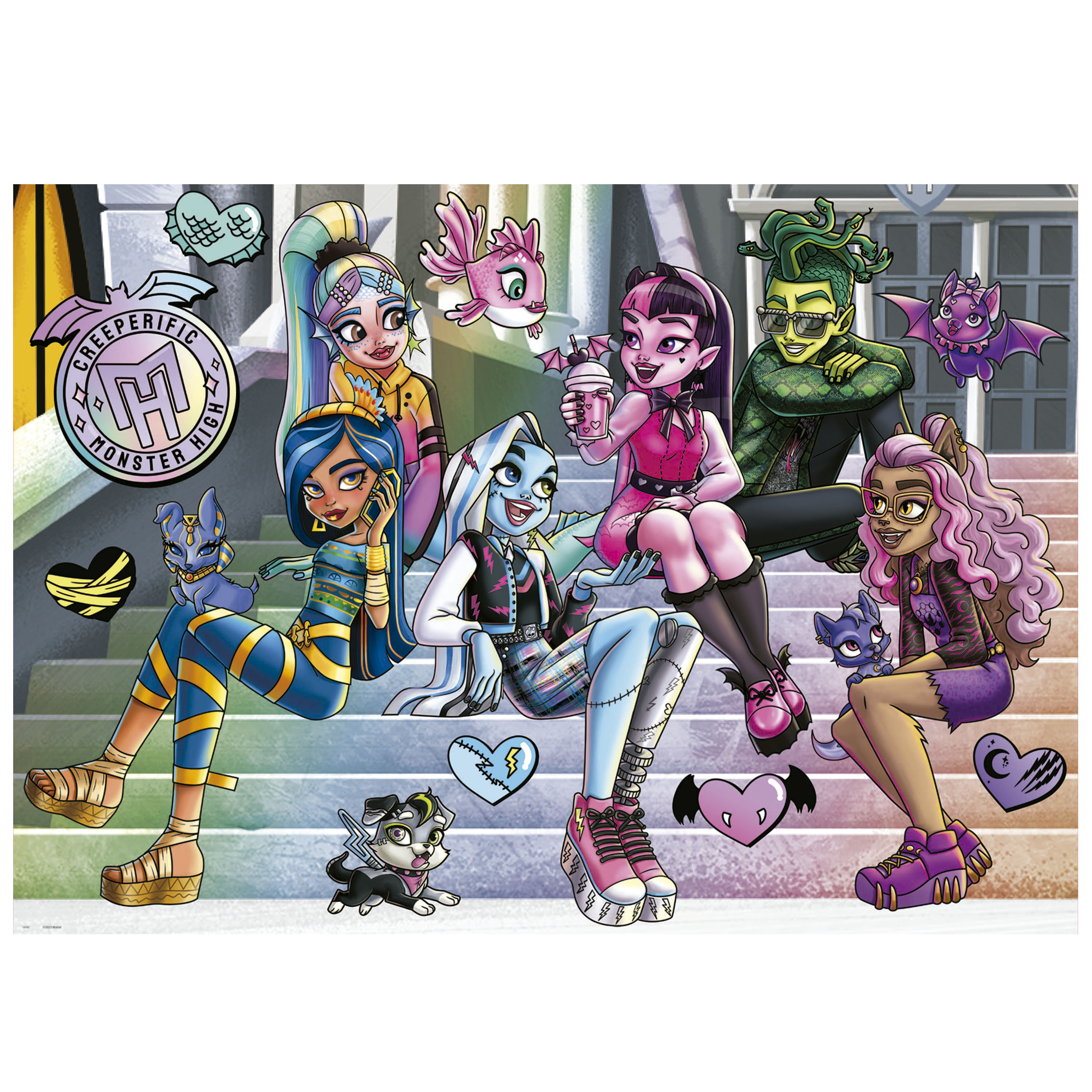 Puzzle 1000 Piezas Monster High Educa Borrás 2
