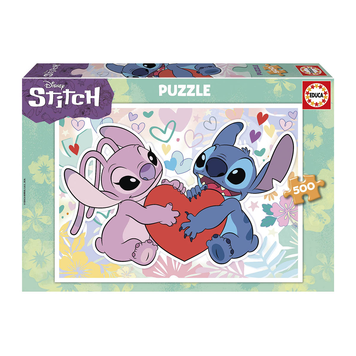 Imagen 0 de Puzzle 500 Piezas Disney Stitch Educa Borrás