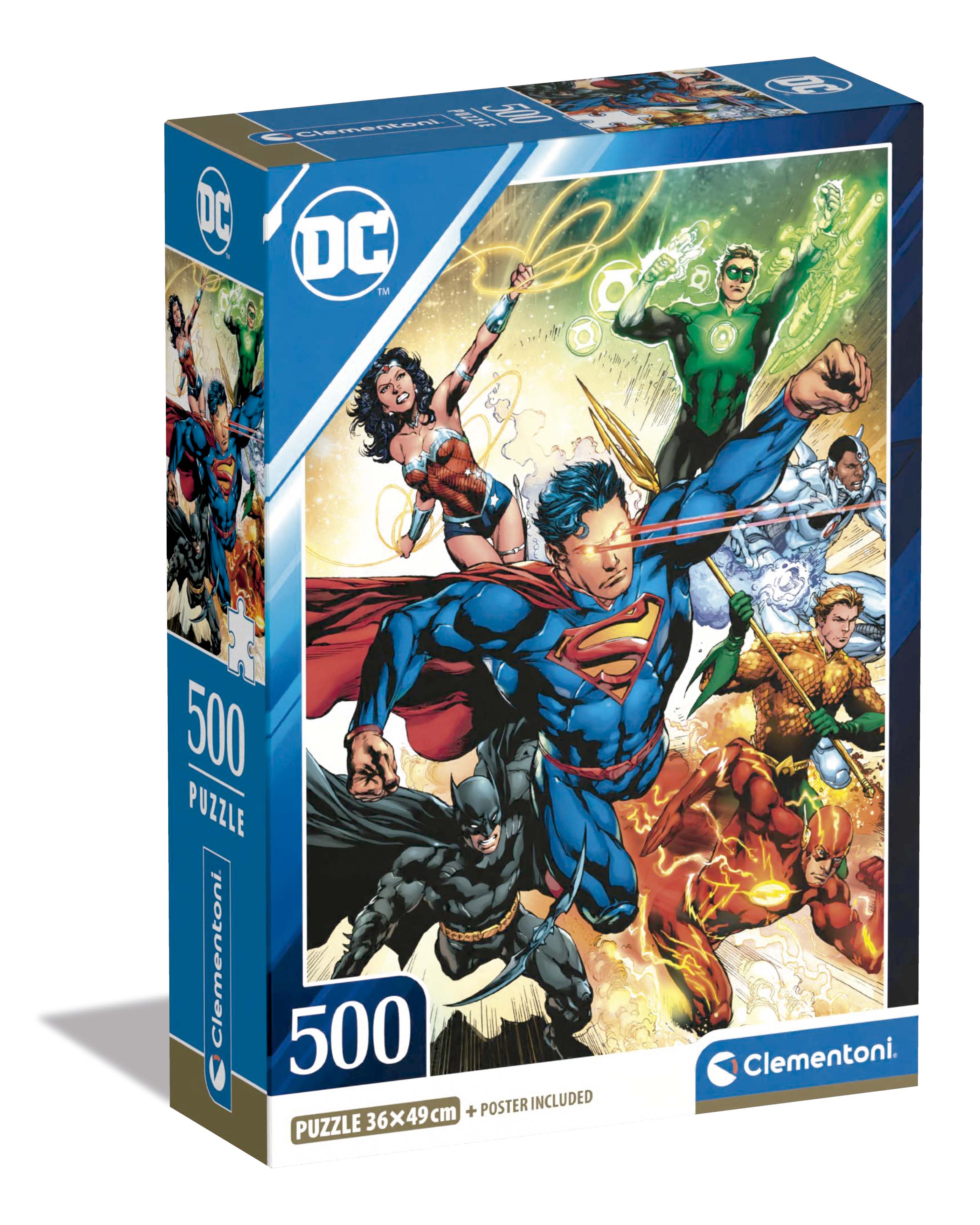Puzzle 500 piezas Compact Licencia Clementoni modelos surtidos 2