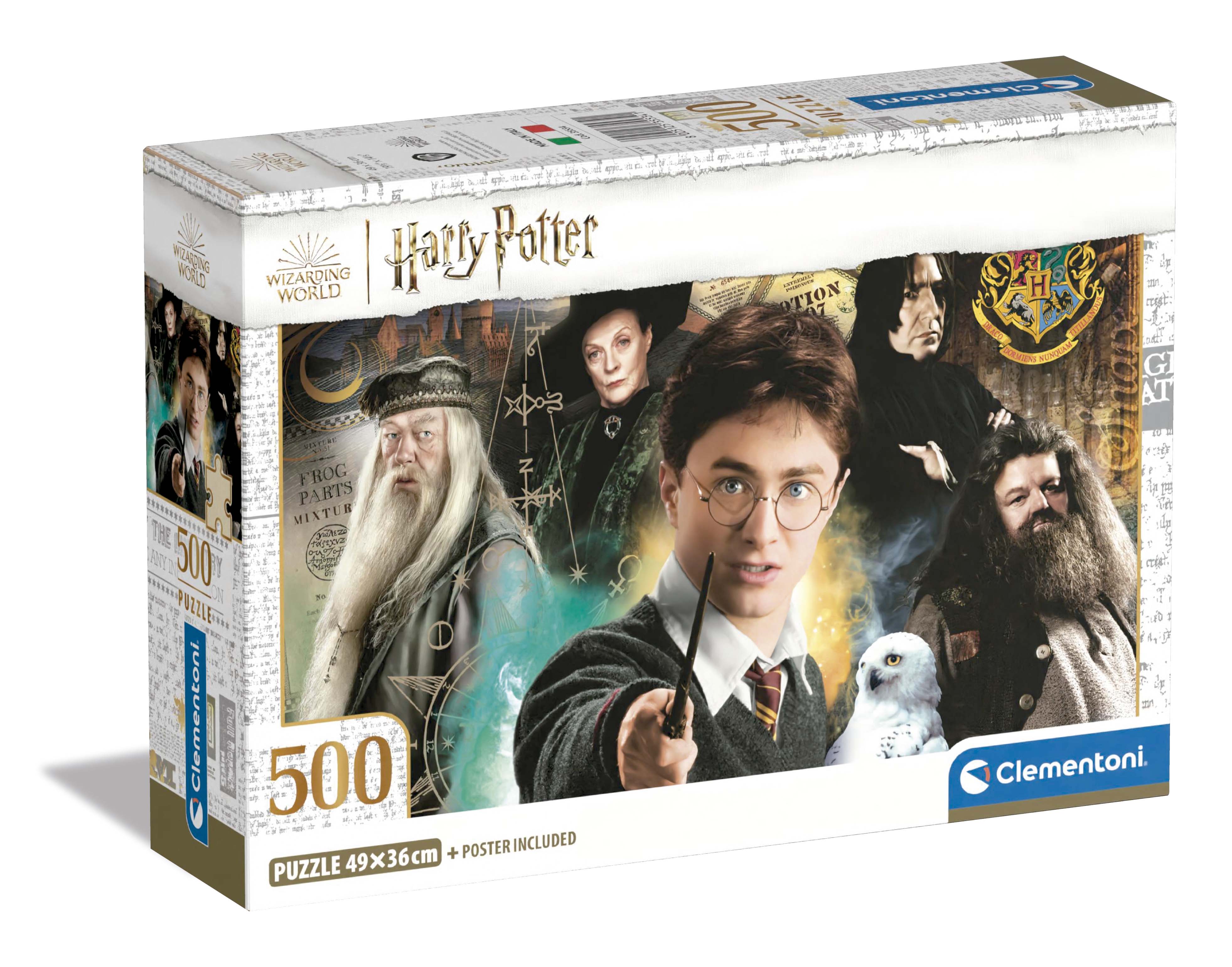 Puzzle 500 piezas Compact Licencia Clementoni modelos surtidos 5