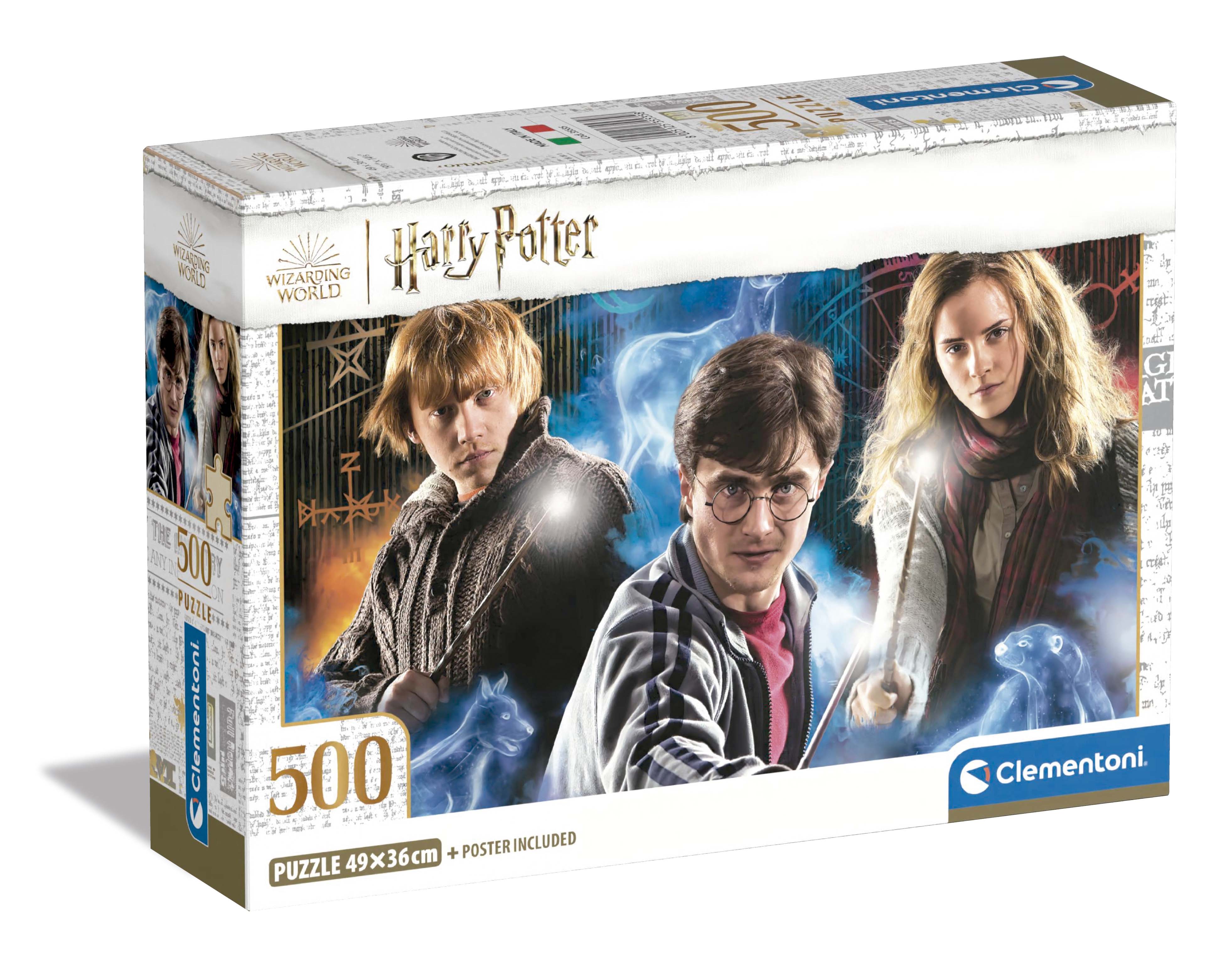 Puzzle 500 piezas Compact Licencia Clementoni modelos surtidos 6
