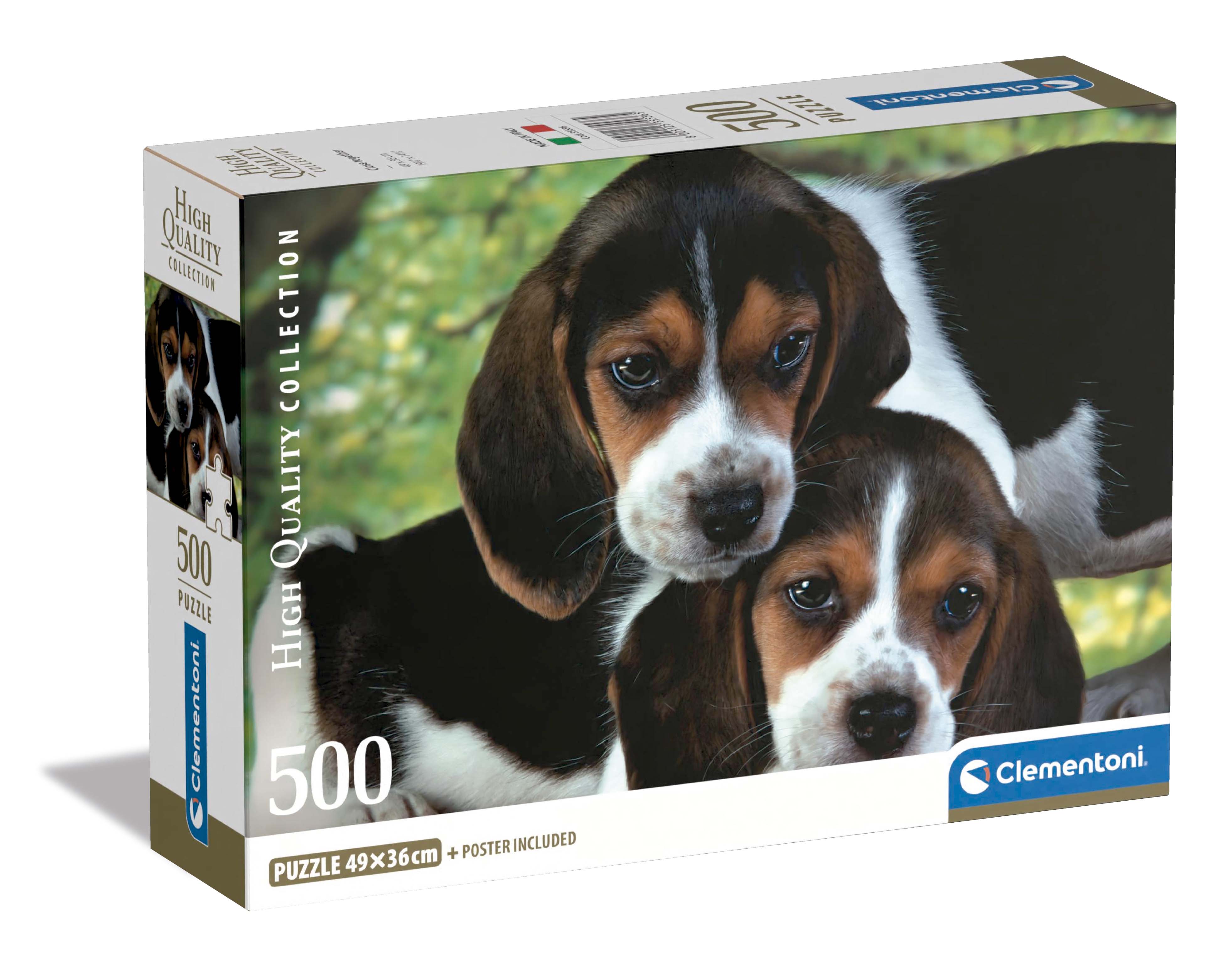 Puzzle 500 piezas HQC Compact Clementoni modelos surtidos 3