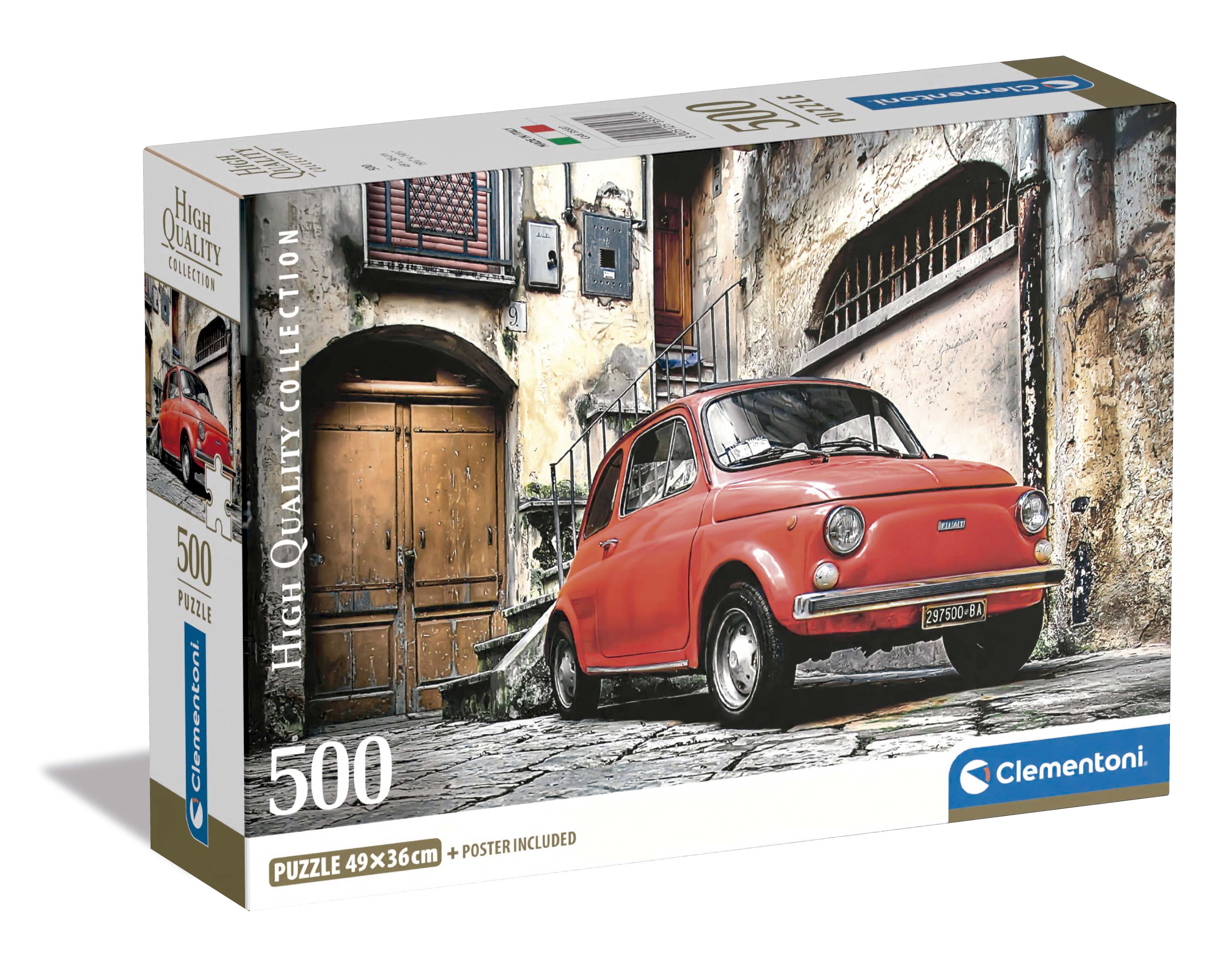 Puzzle 500 piezas HQC Compact Clementoni modelos surtidos 4