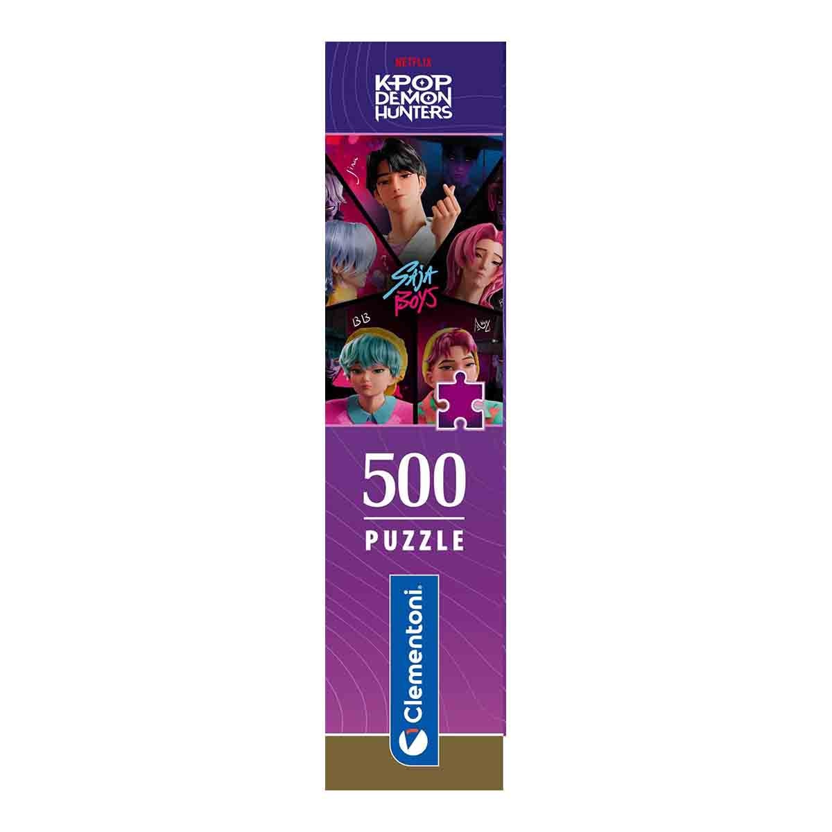 Puzzle 500 Super K-Pop Demon Hunters 1 Clementoni 3