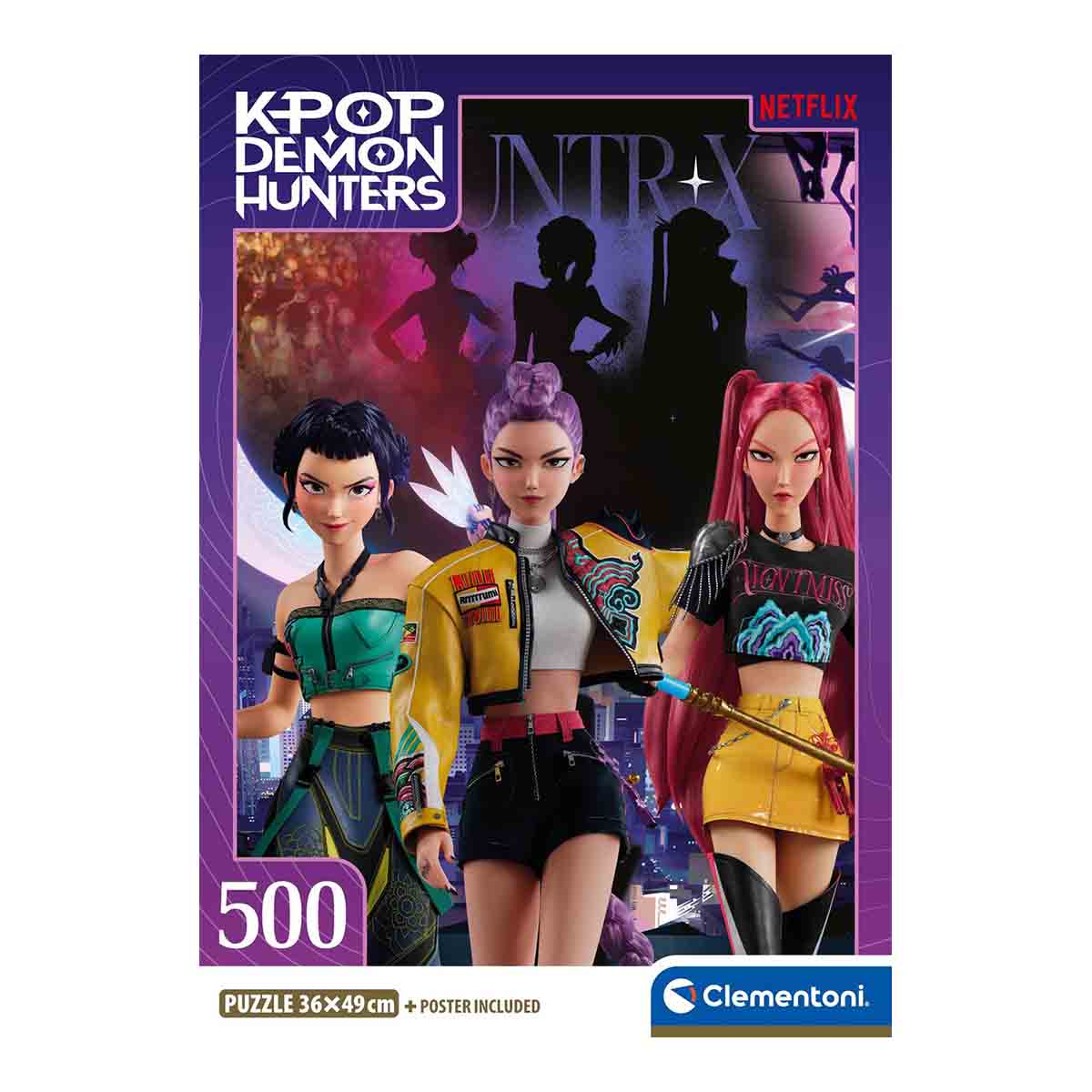 Puzzle Kpop Demon Hunters 500 Peças 6