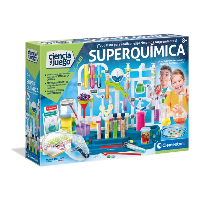 Juego educativo y científico Super Química Clementoni