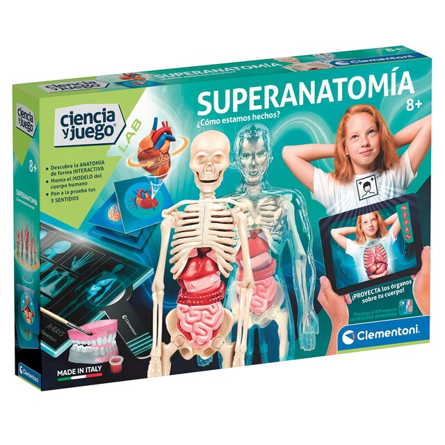 Juego de mesa SuperAnatomía Clementoni