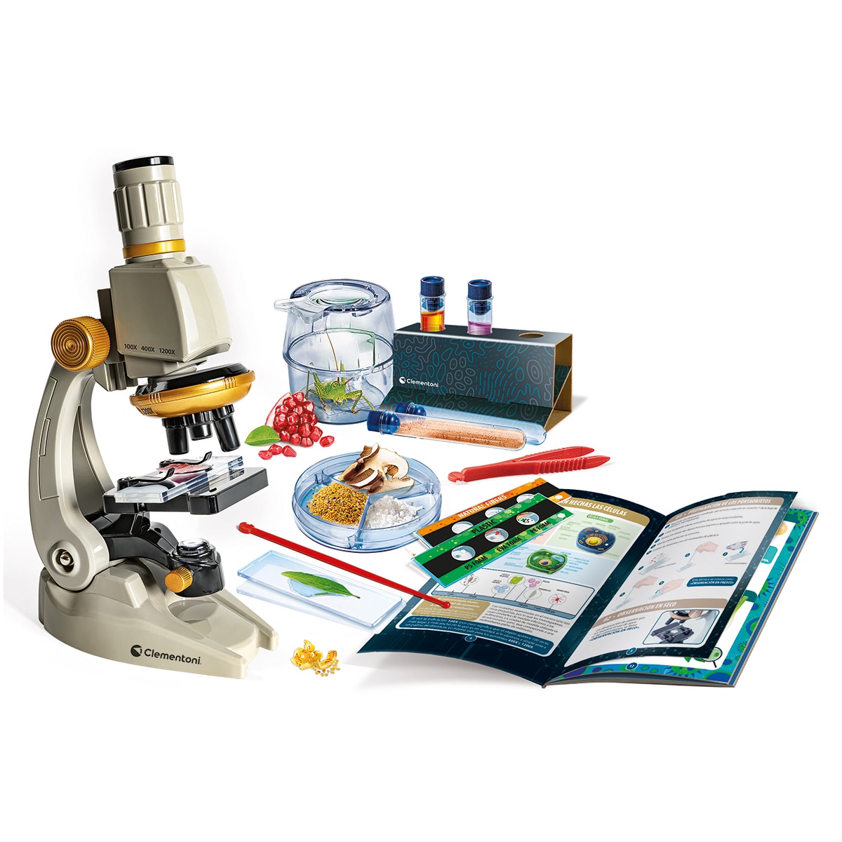 Microscopio Smart Deluxe Clementoni 2