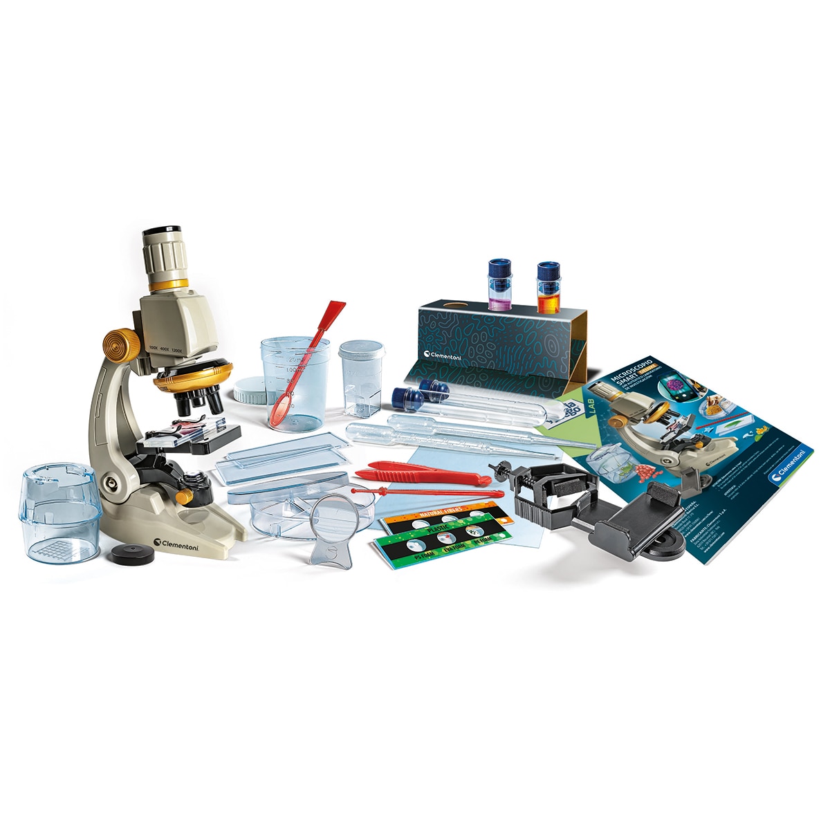 Microscopio Smart Deluxe Clementoni 3