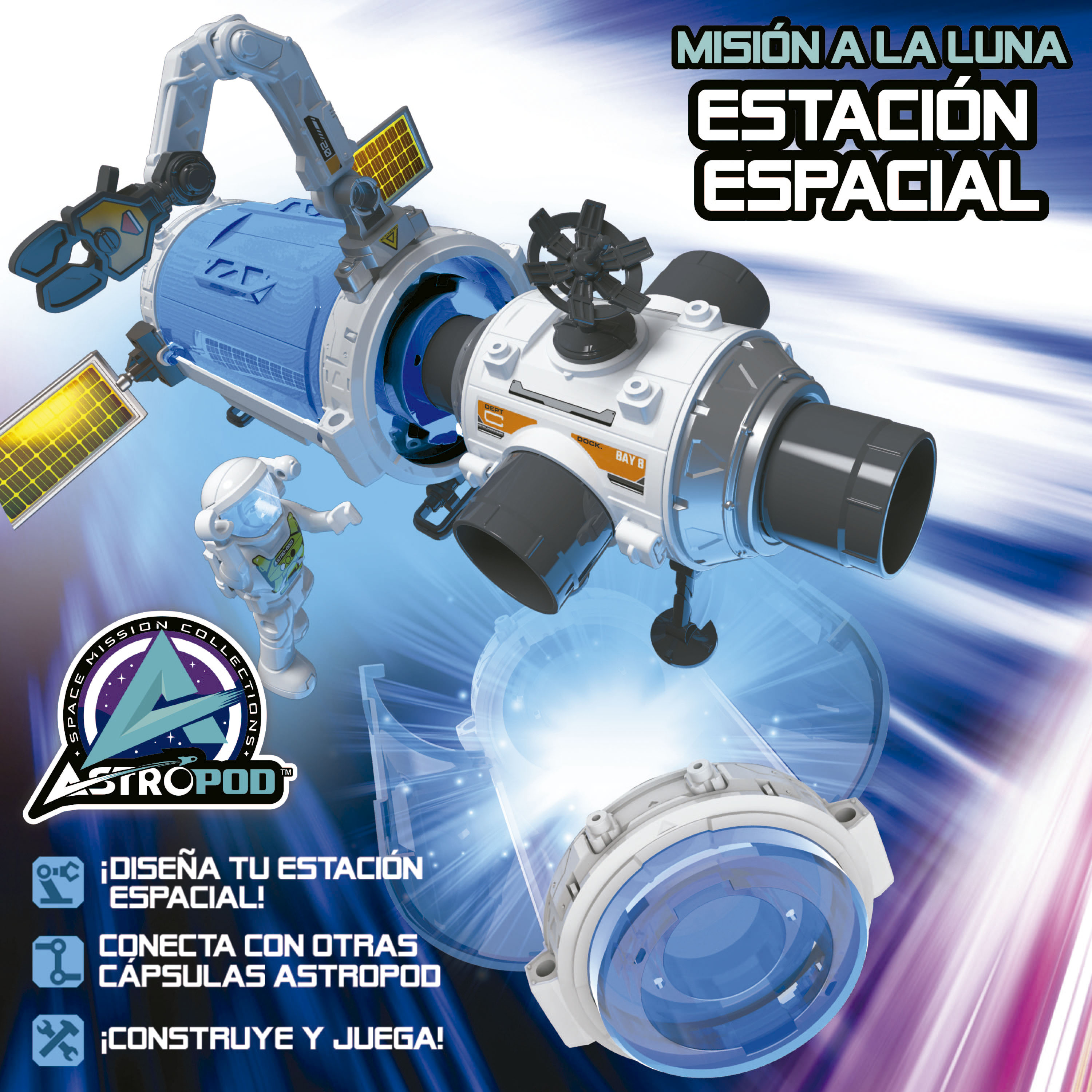 Estación Espacial Astropod Chicos 3