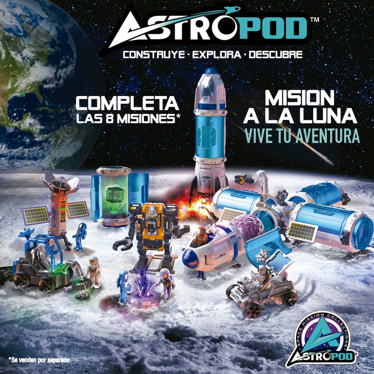 Estación Espacial Astropod Chicos 4