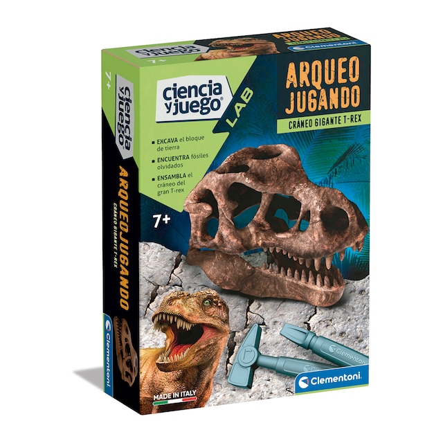 Juego de mesa Arquejugando Cráneo de T-Rex Clementoni