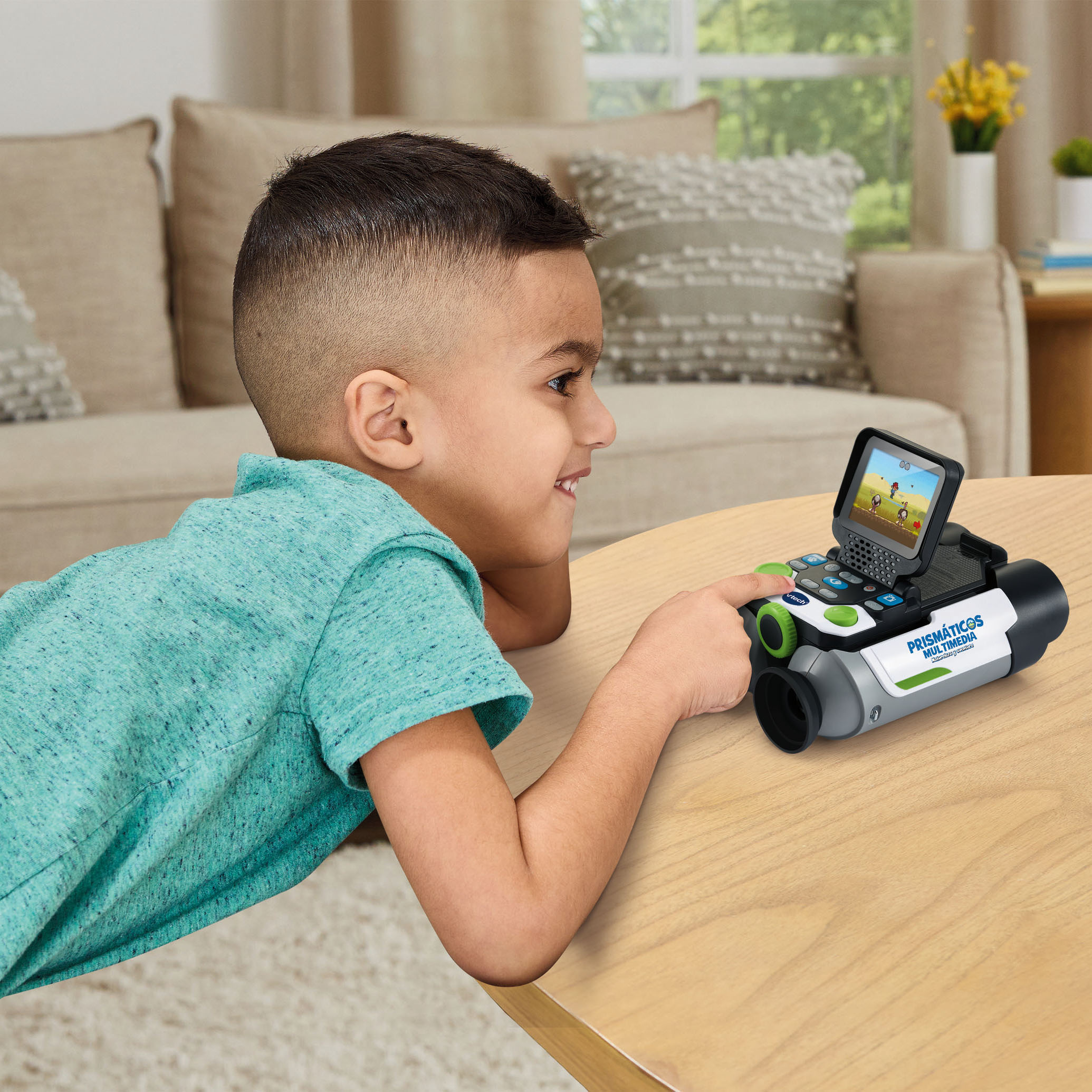 Prismáticos multimedia Naturaleza y aventura Vtech Verde-4