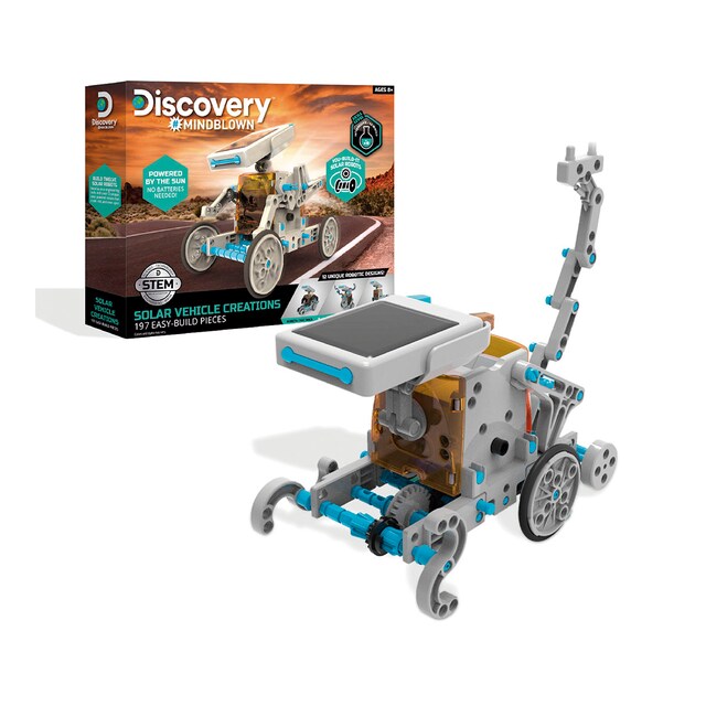 Imagen 0 de Juego educativo  Construye tu vehiculo solar 197 piezas Discovery