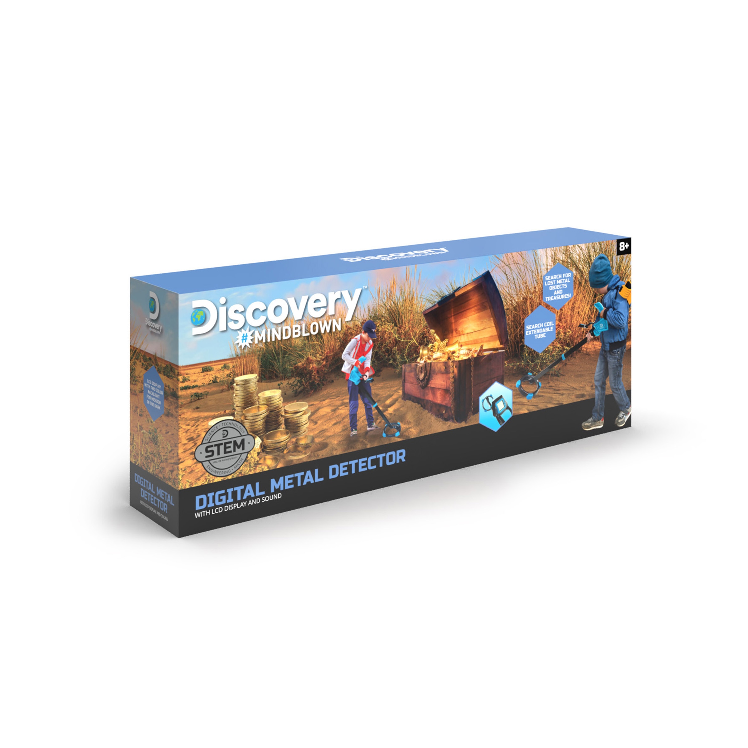 Juego educativo Detector de metales digital Discovery 2