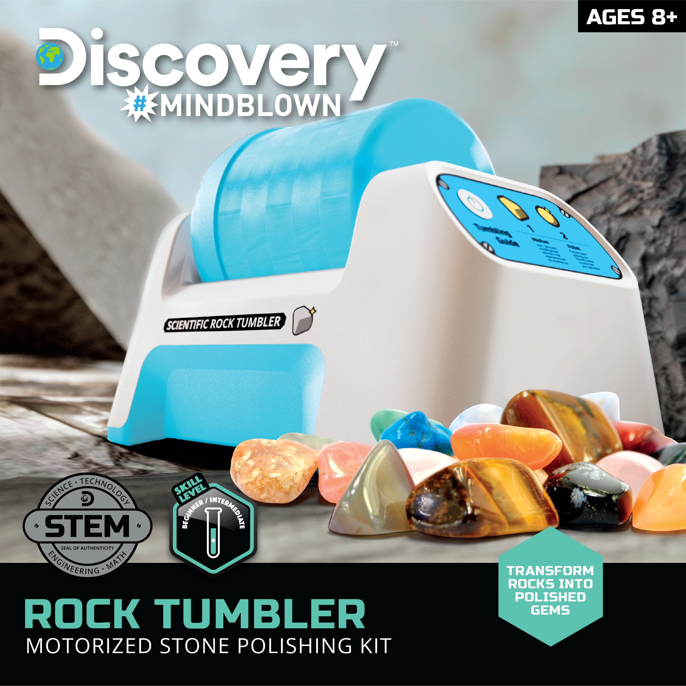 Juego educativo Rock Tumbler Discovery 4