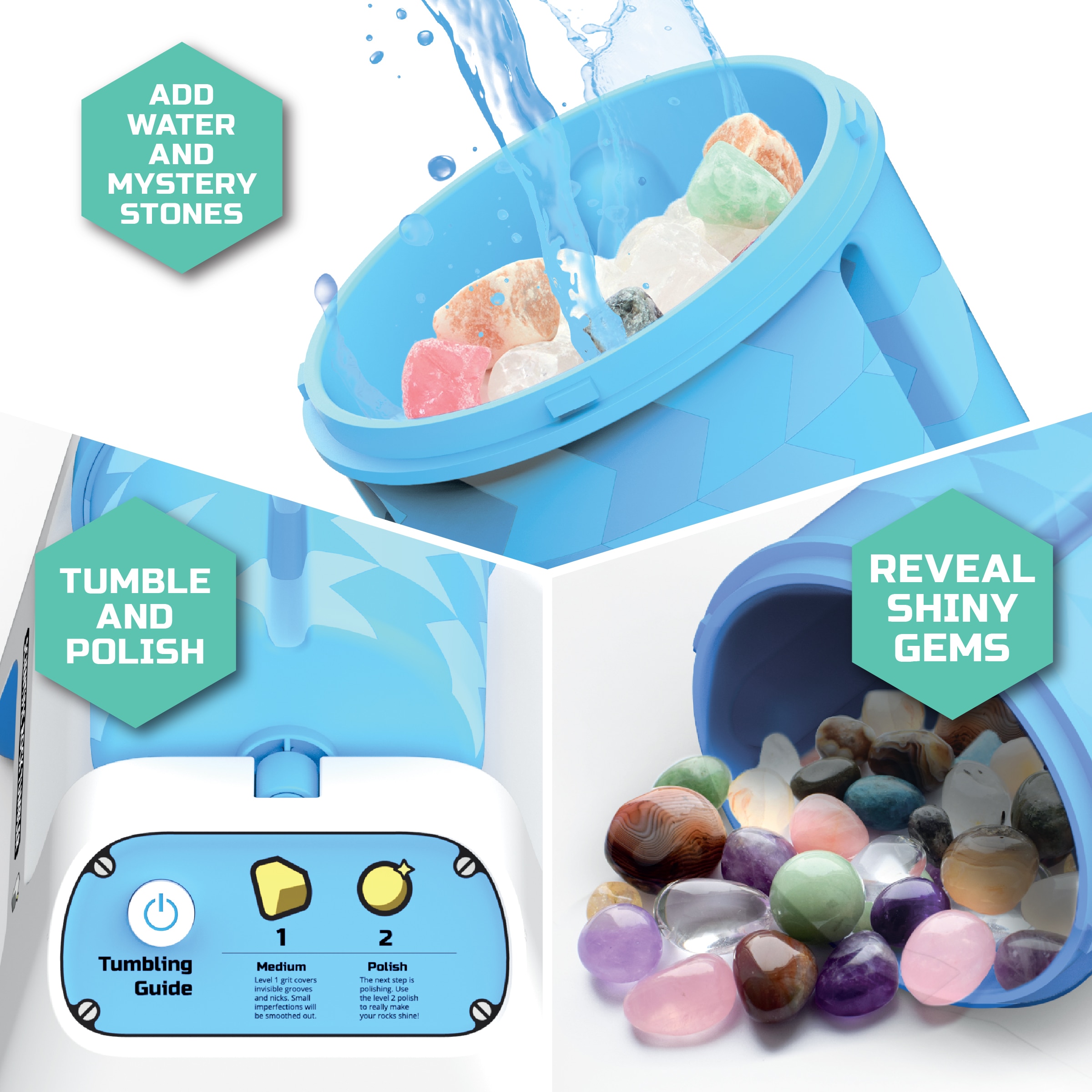 Juego educativo Rock Tumbler Discovery 5