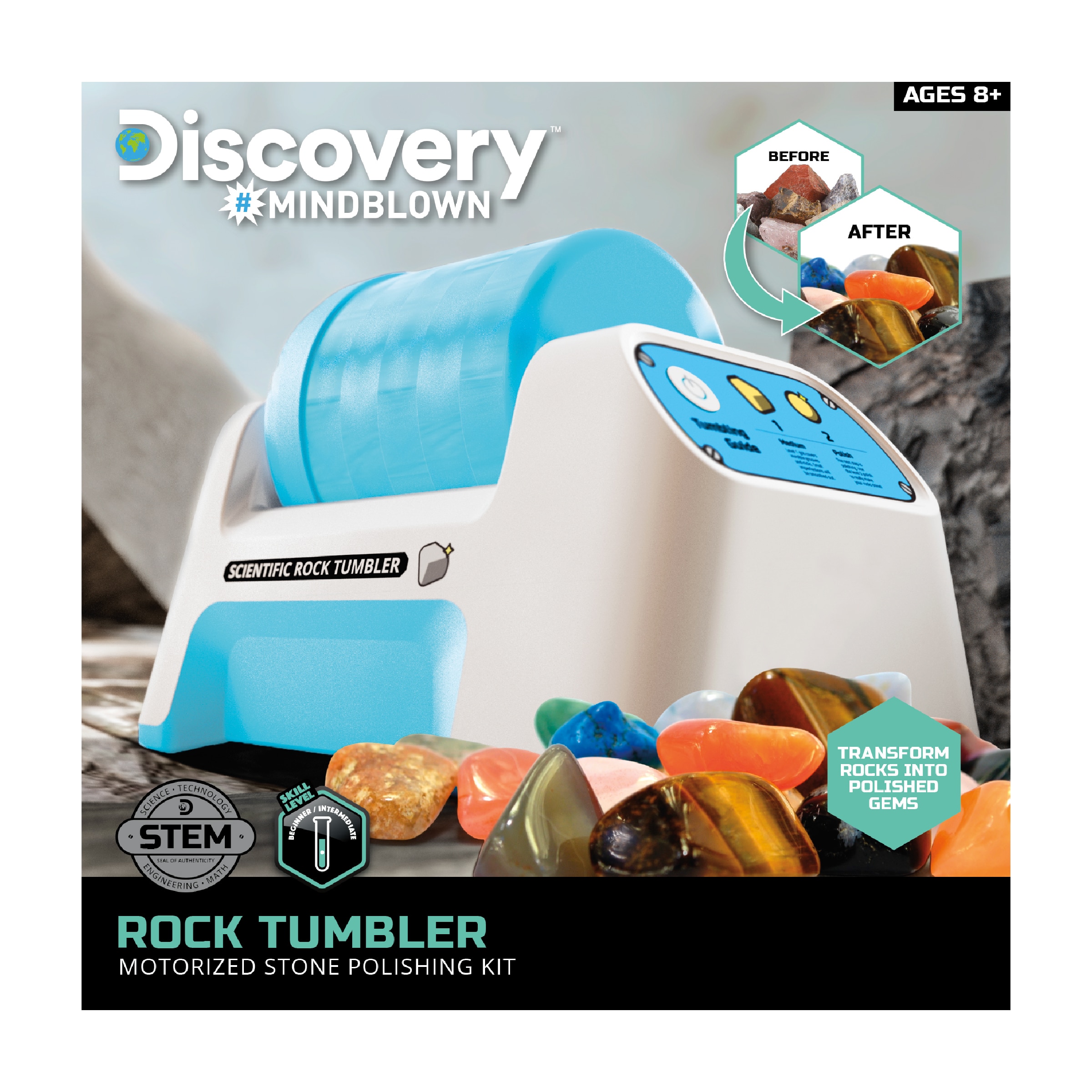 Juego educativo Rock Tumbler Discovery 7