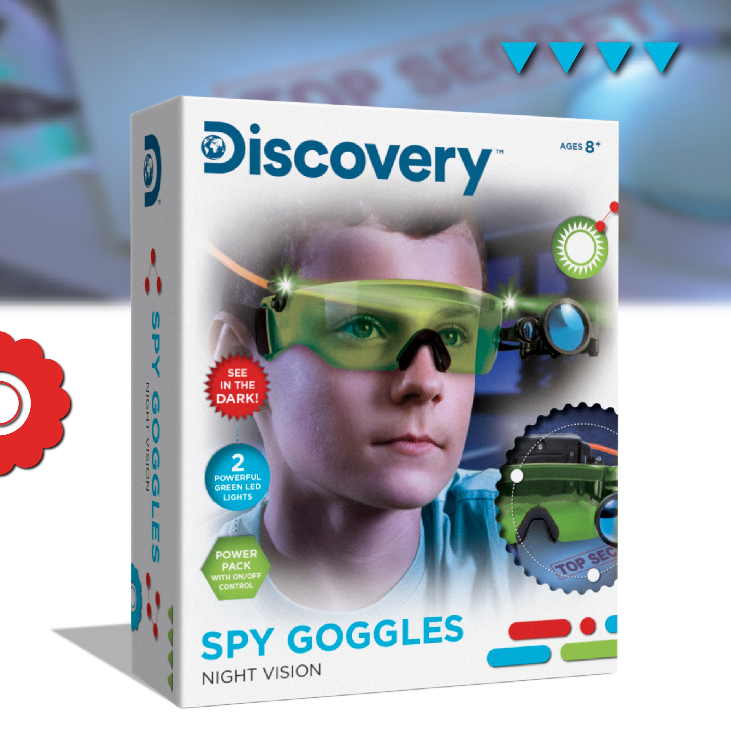 Juego educativo Gafas Espia nocturnas Discovery 5