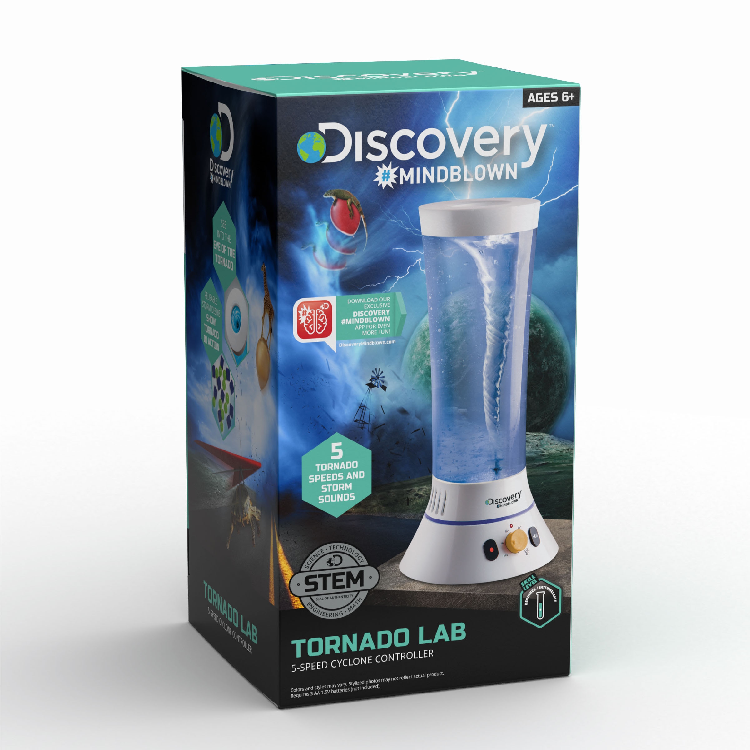 Juego educativo Laboratorio de tornados Discovery 4