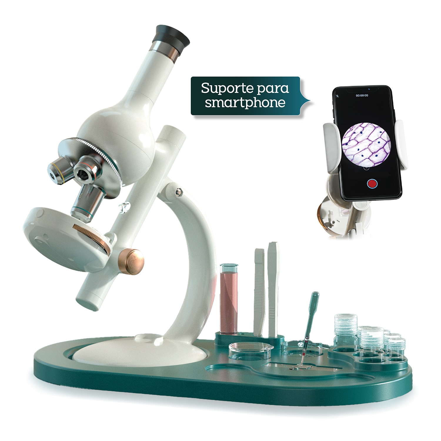 Microscopio De Laboratorio Canal Science 10