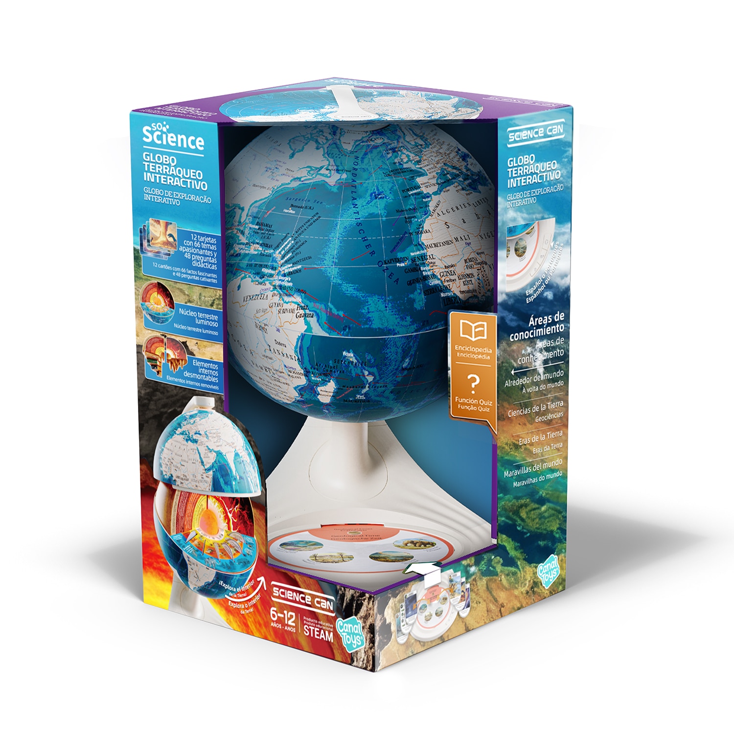 Globo Terraqueo Canal Science 2
