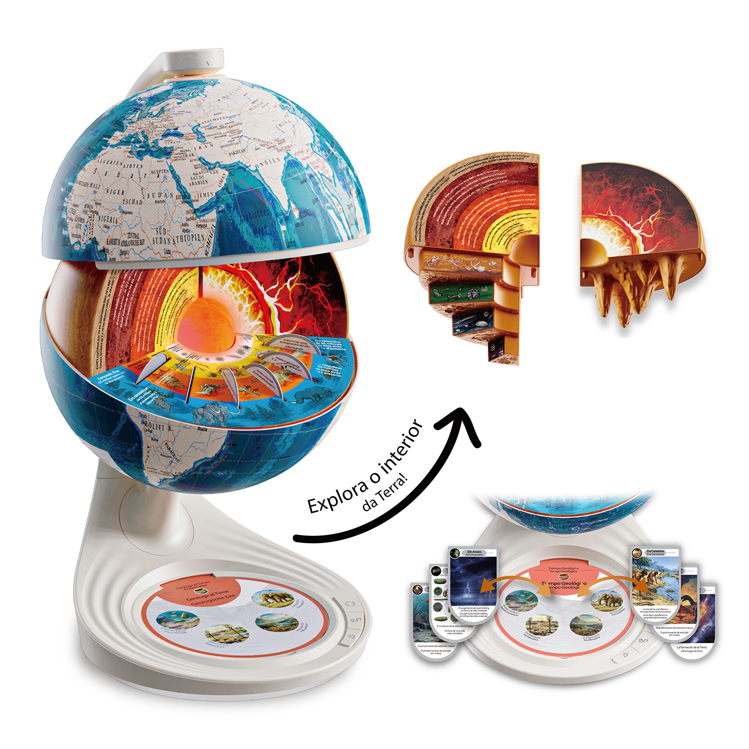 Globo Terraqueo Canal Science 6