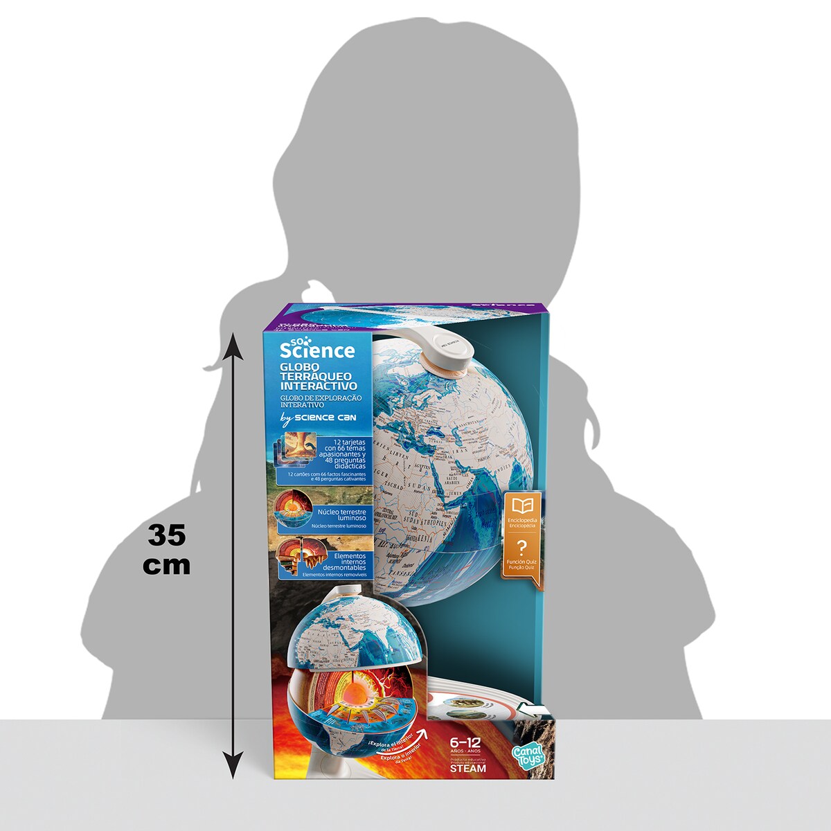 Globo Terraqueo Canal Science 7