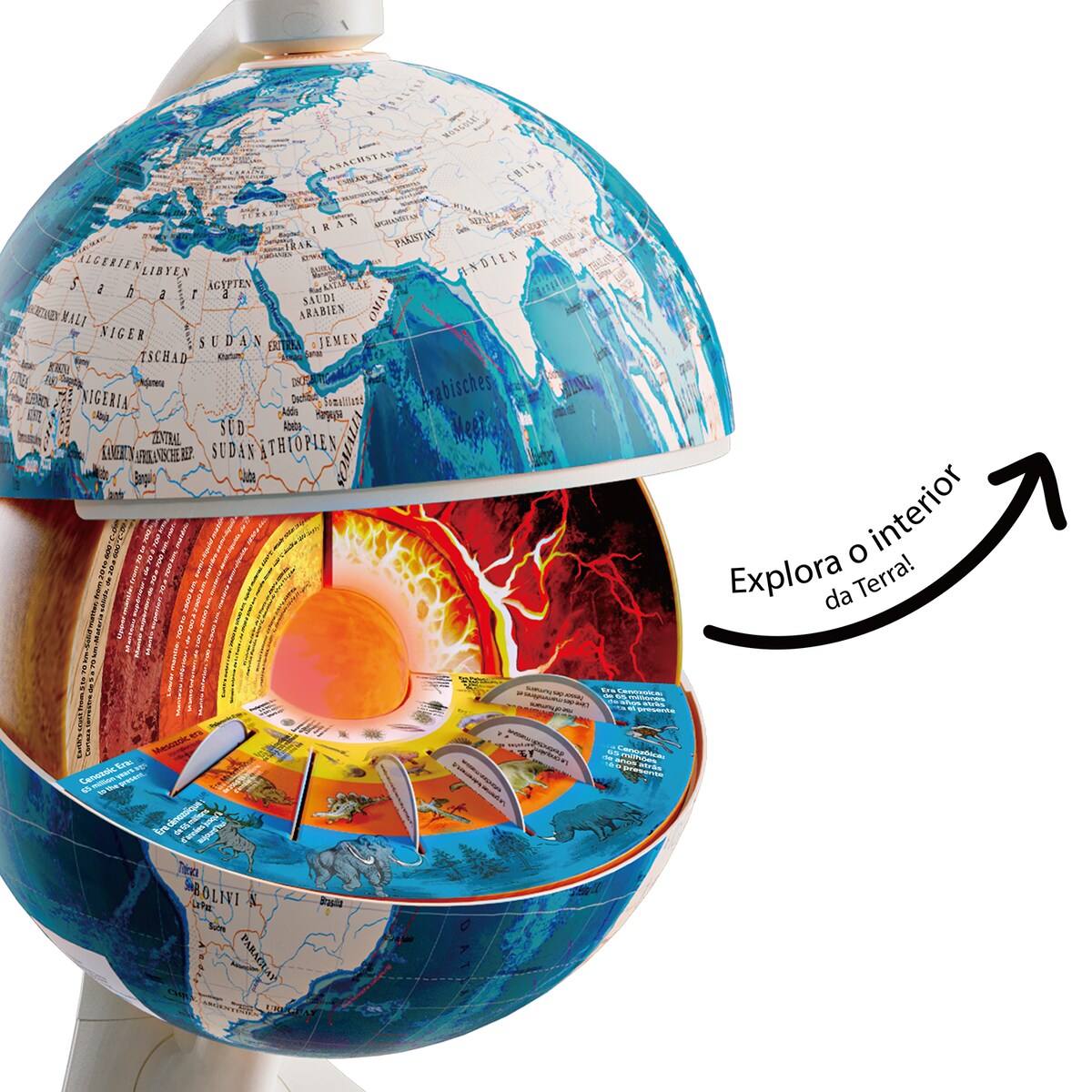 Globo Terraqueo Canal Science 9