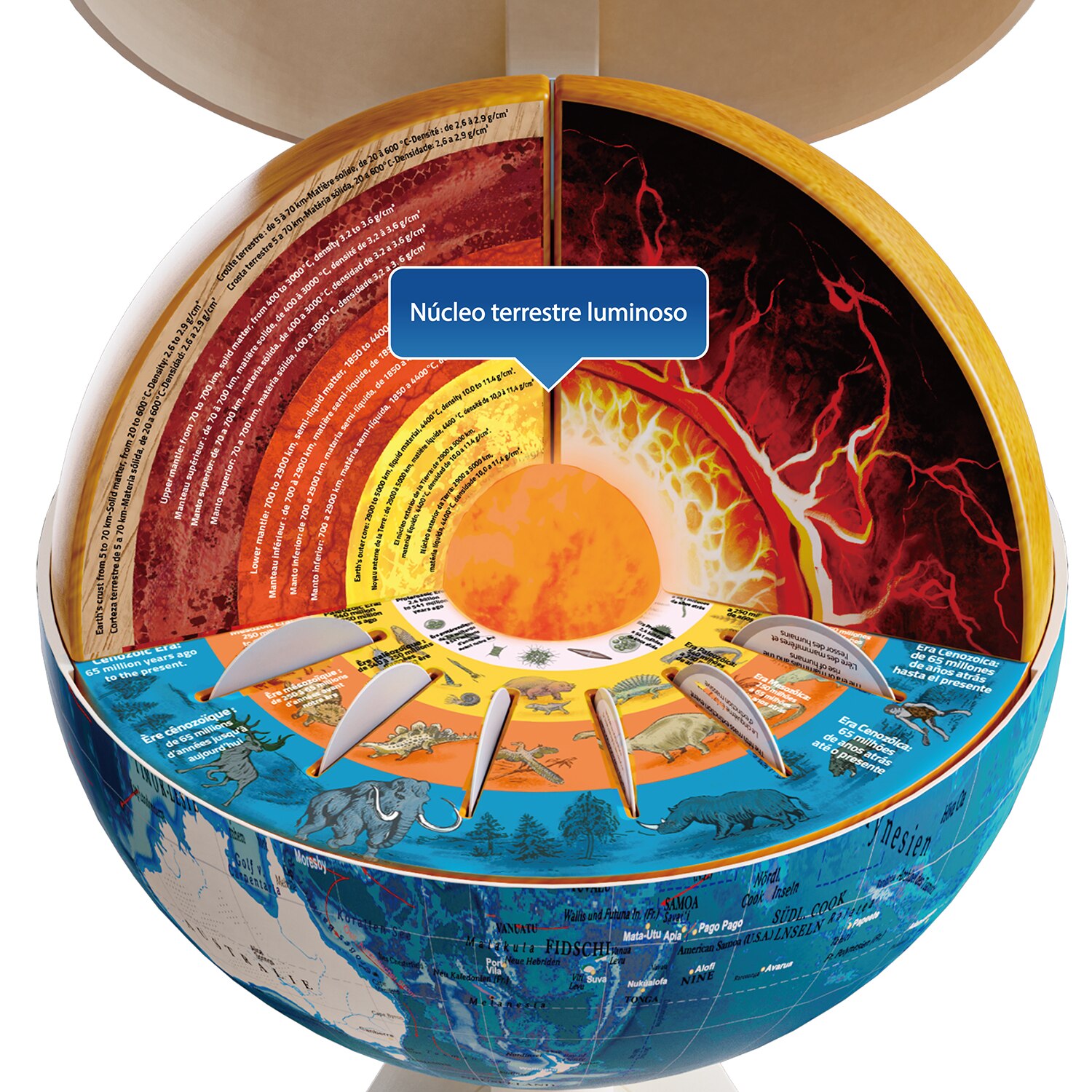 Globo Terraqueo Canal Science 12